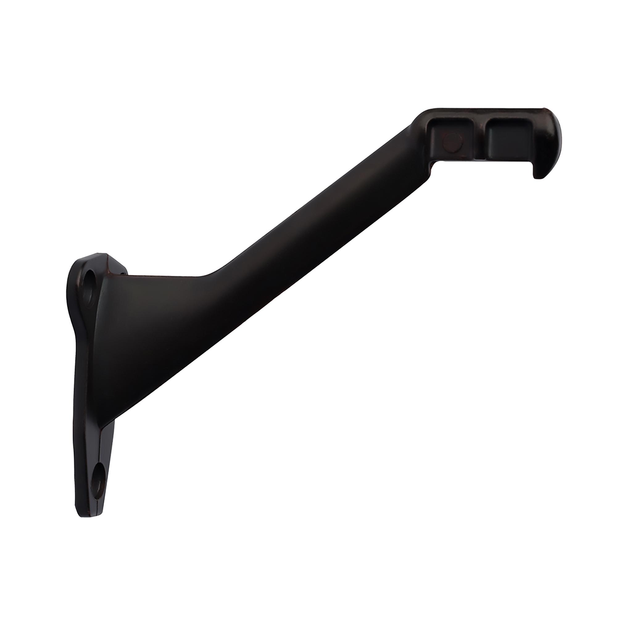 50 mm Clearance Handrail Bracket, Matte Black (C19)