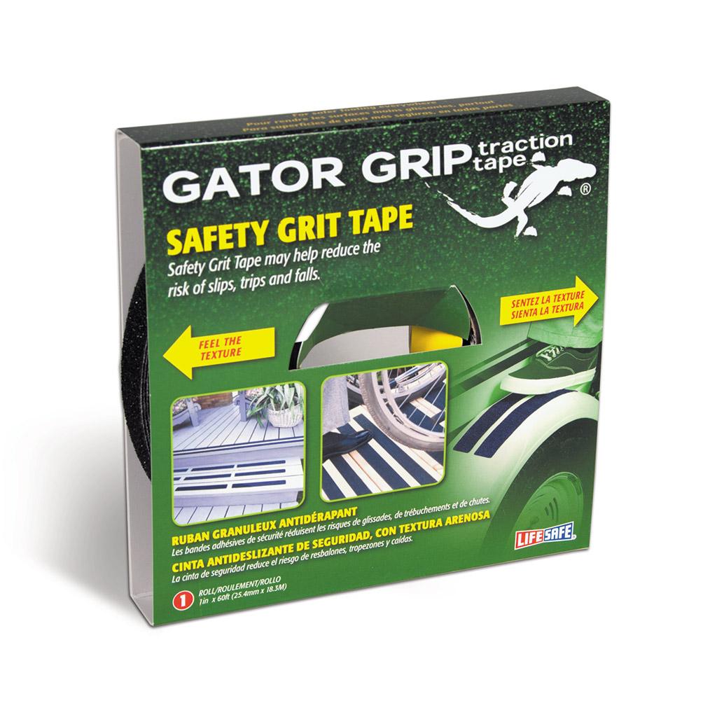 Ruban à prise antidérapante Gator 1 po x 60 pi, noir