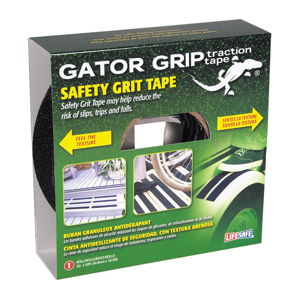 Ruban à prise antidérapante Gator 3 po x 60 pi, noir