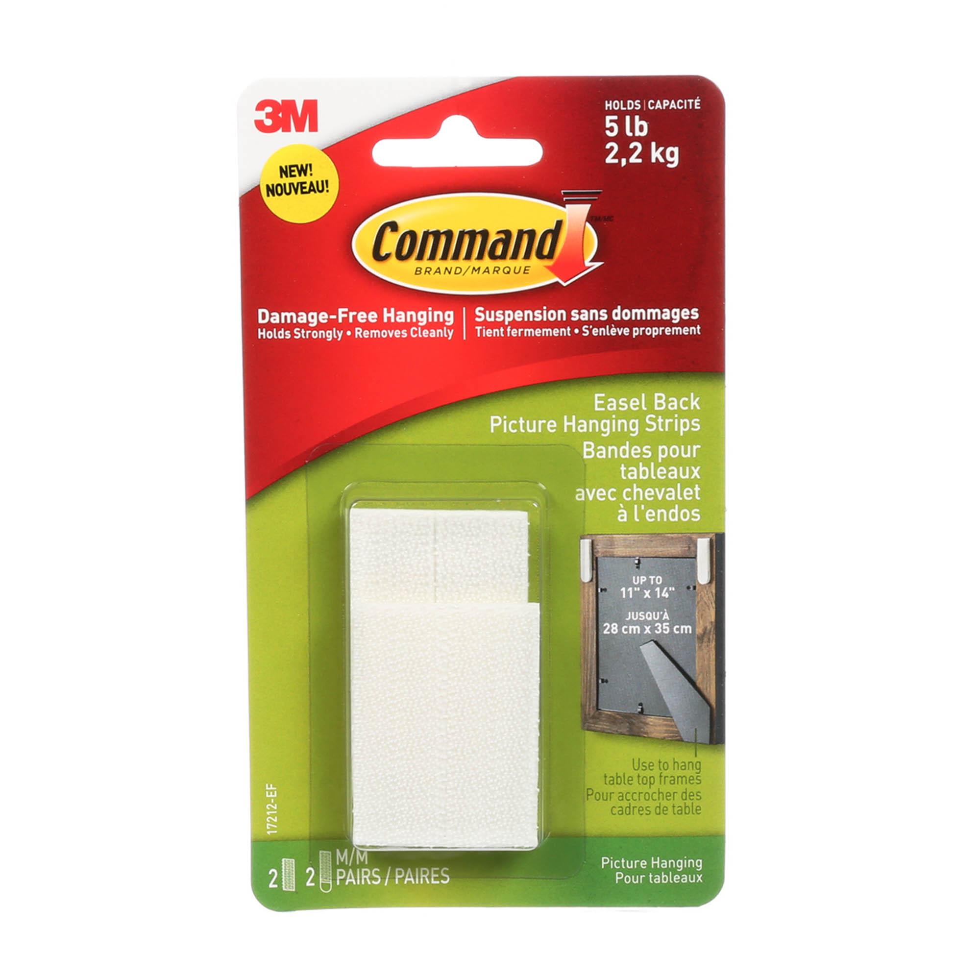 Command Medium Easel Back Picture Hanging Strips