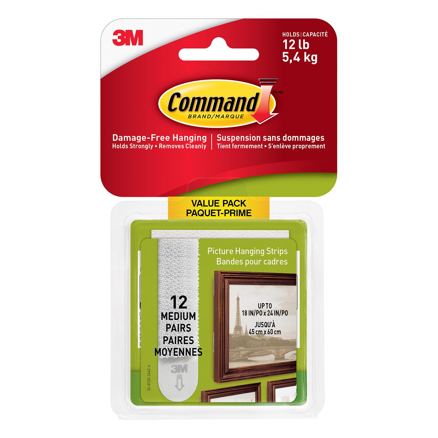 Command Picture Hanging Strips Value Pack