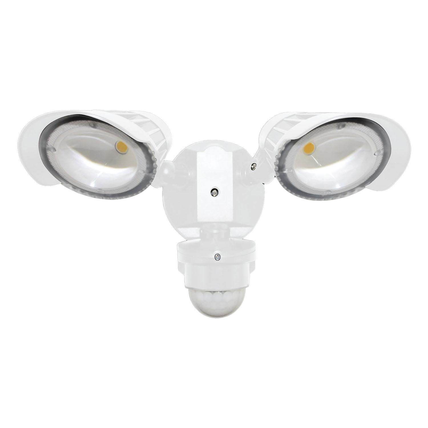 LED Motion Sensor 2 Heads 23W/5000K/2400L