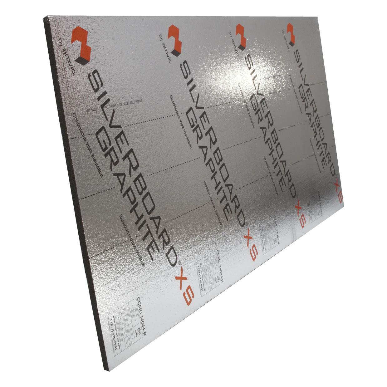 Revêtement ext perforé 1 1/8 Silverboard graphite