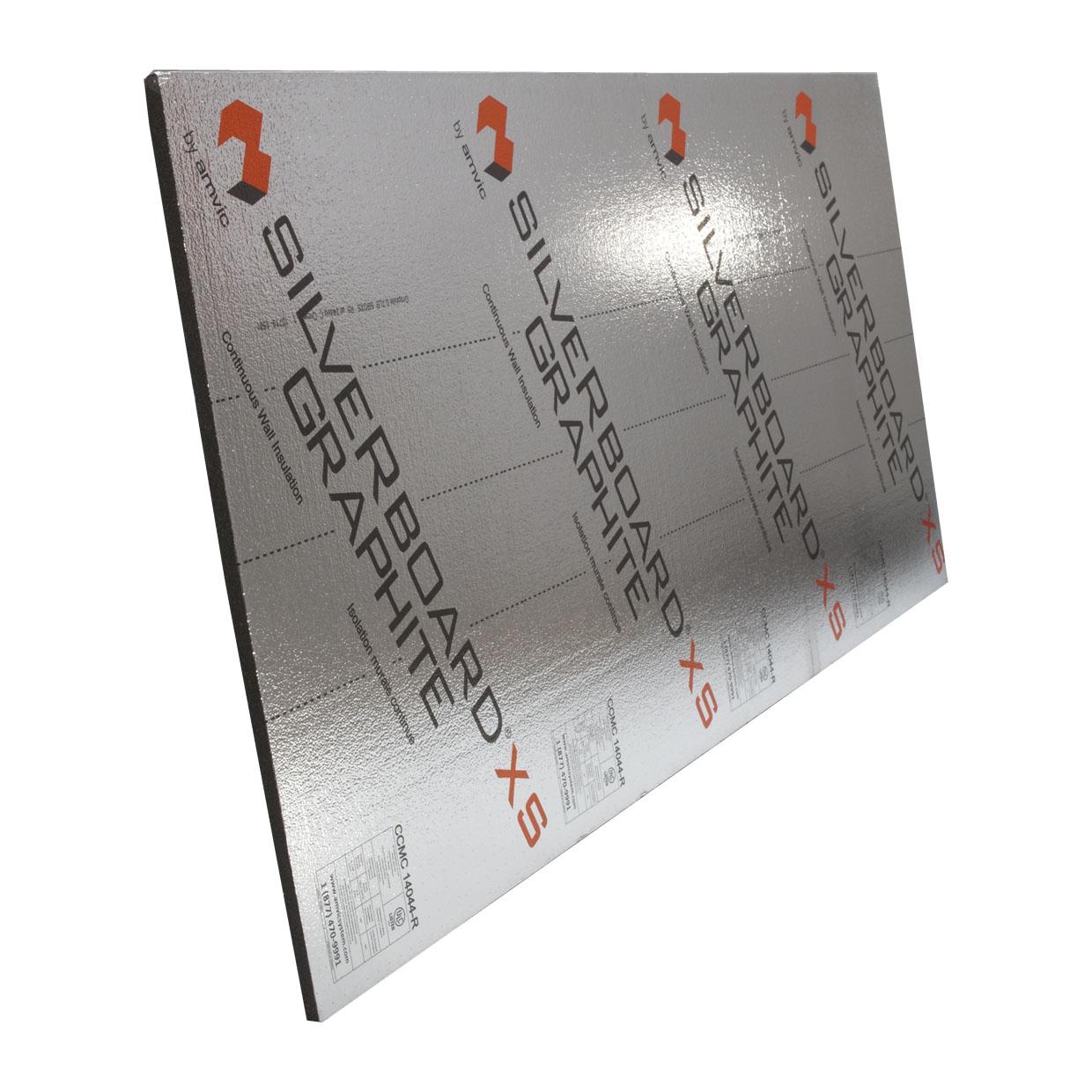 Revêtement ext perforé 1 5/8 Silverboard graphite