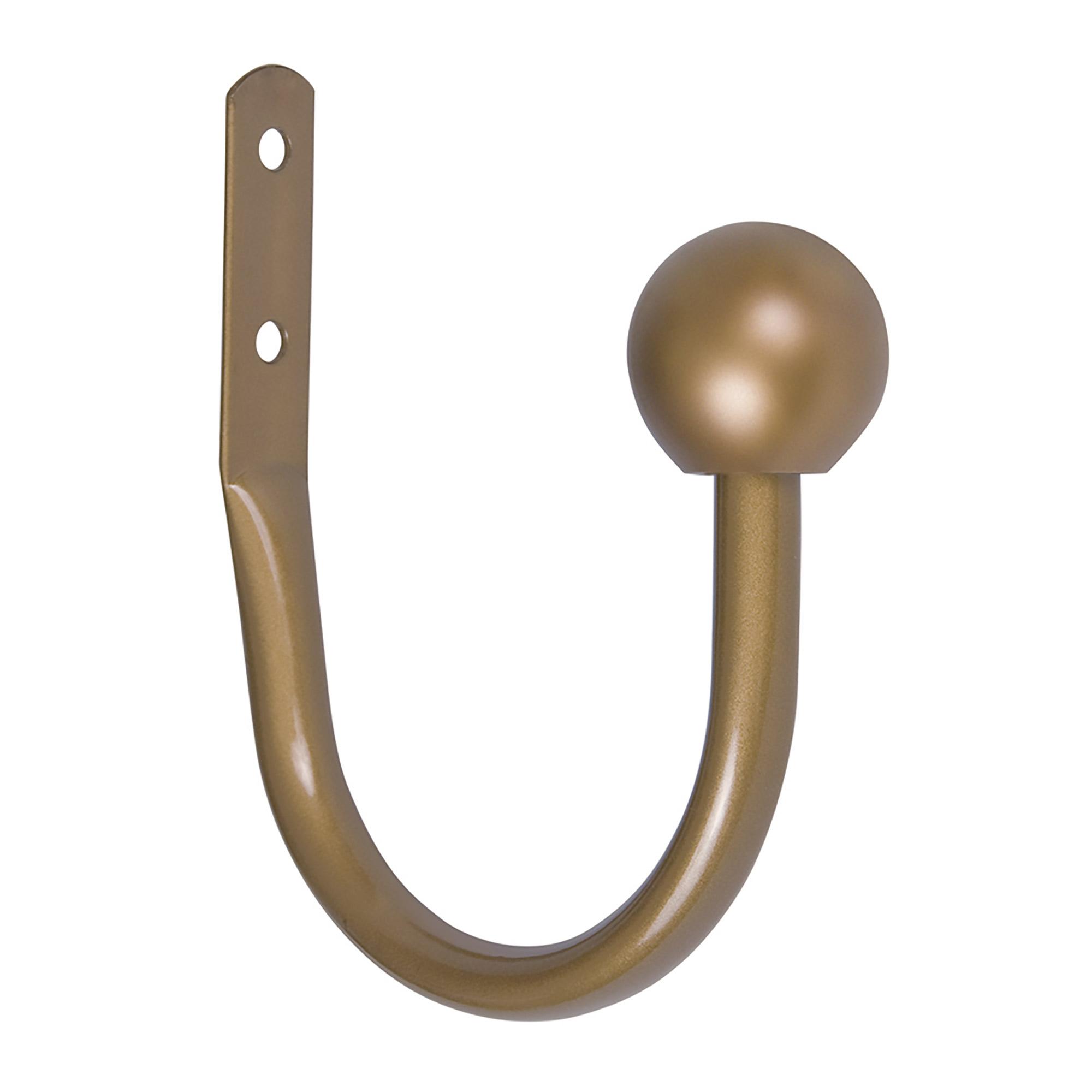 Holdback Ball End Old World Brass