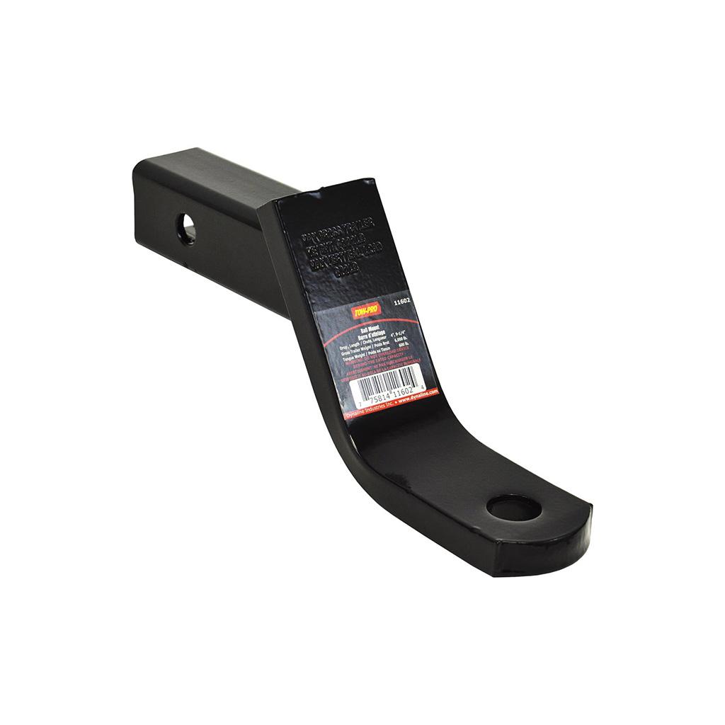 Trailer Ball Mount With 4" Drop