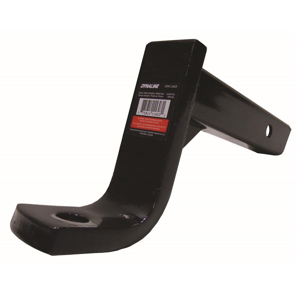 Trailer Ball Mount With 6" Drop