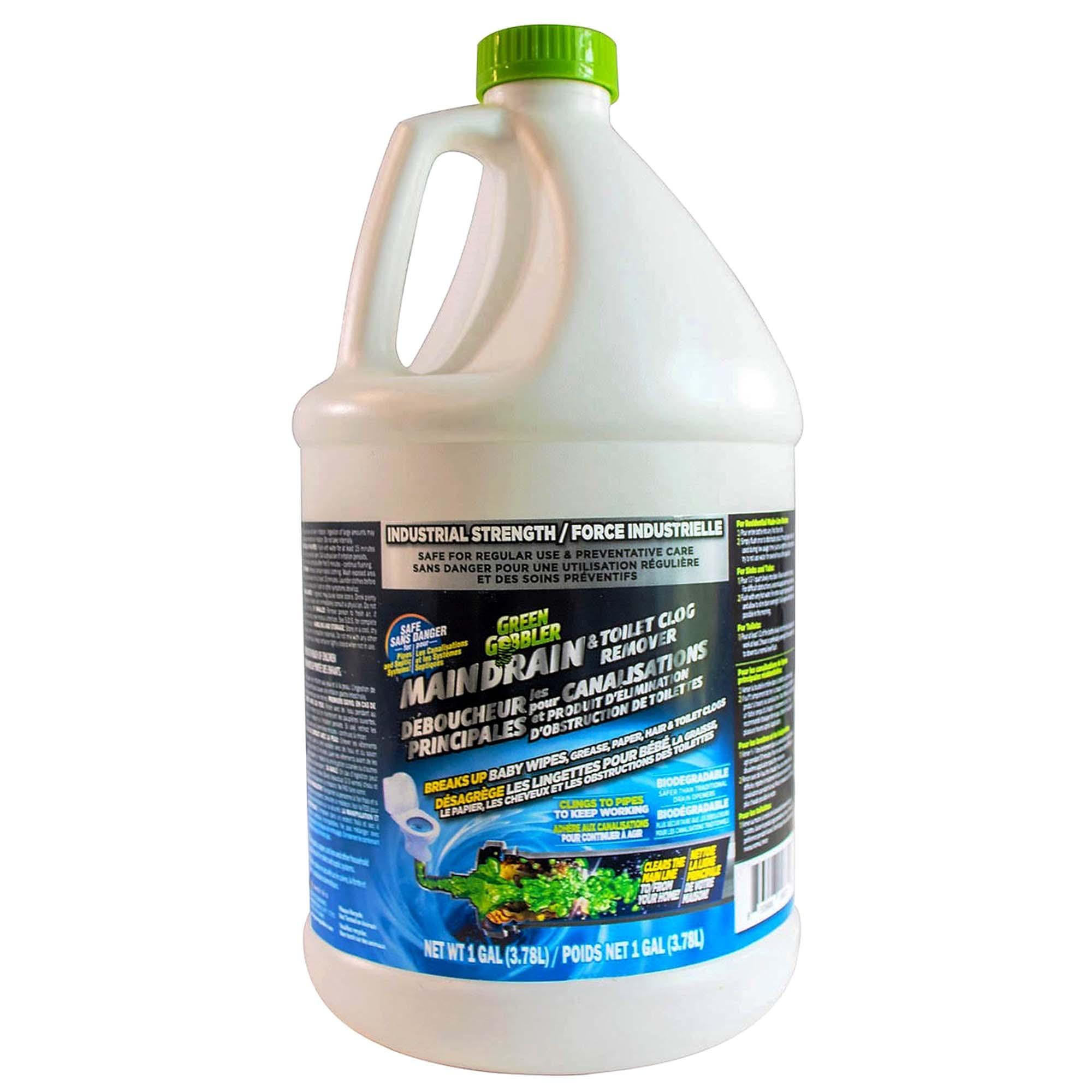 Main Drain Cleaner & Toilet Bowl Clog Remover