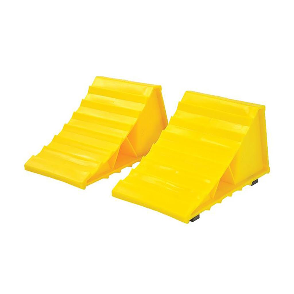 Cale de roue en plastique