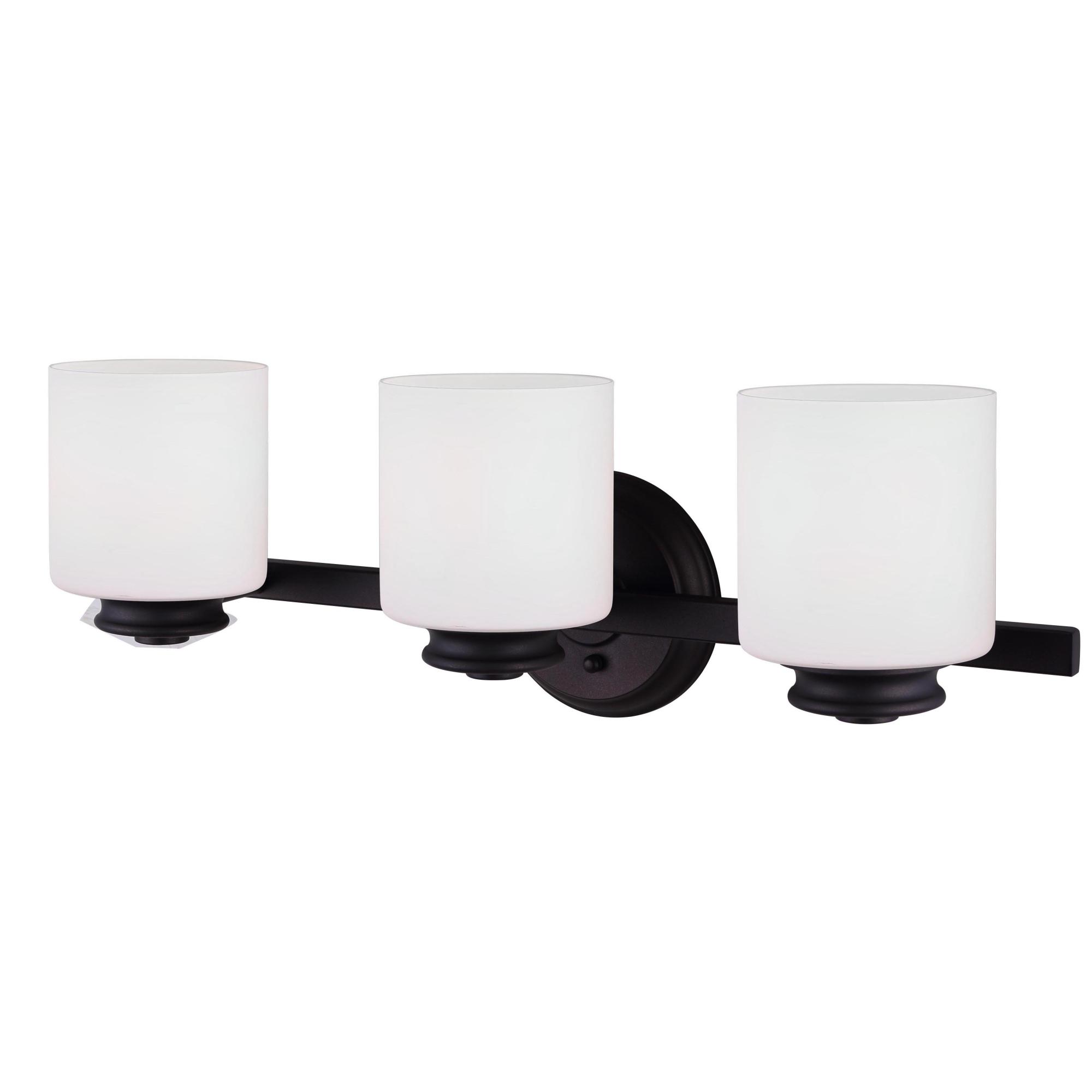Crawford 3 Light Oil Rubbed Bronze Wall Light