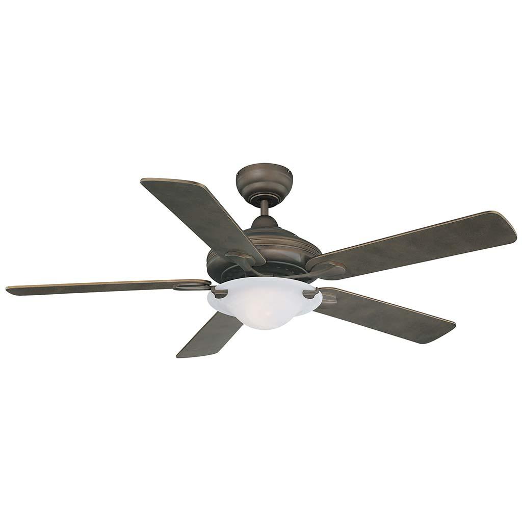 Nouveau Oil Rubbed Bronze Indoor Ceiling Fan