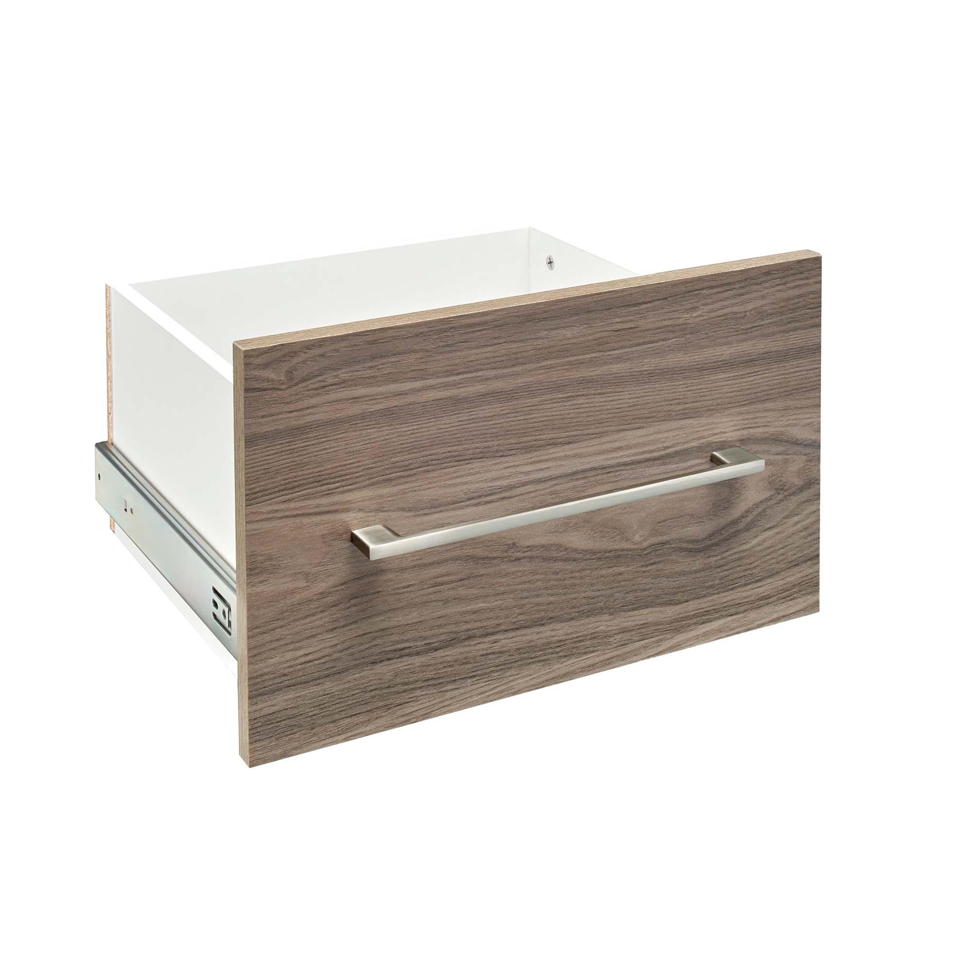 16" x 10" Suite Symphony Modern Drawer in Natural Gray