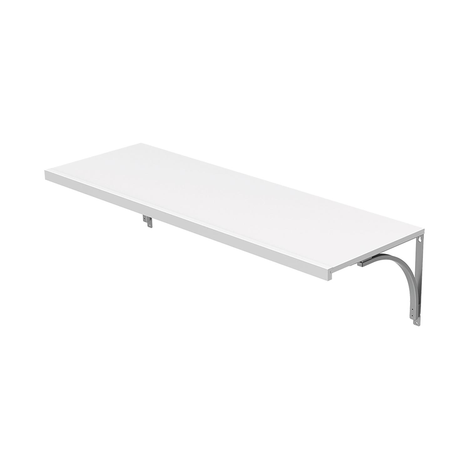 4' x 16" Solid Wood Kit White