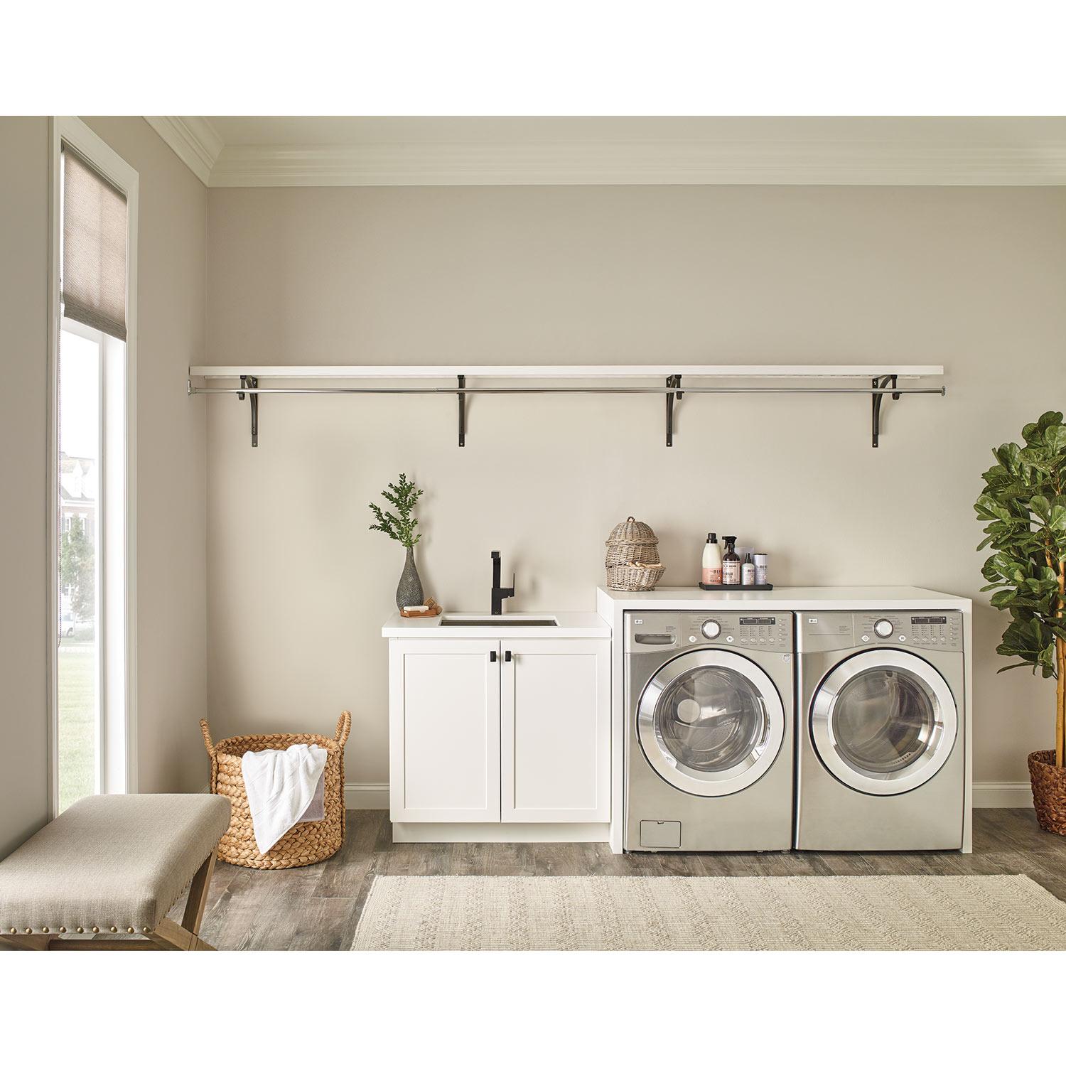 4' x 16" Ventilated Wood Kit White