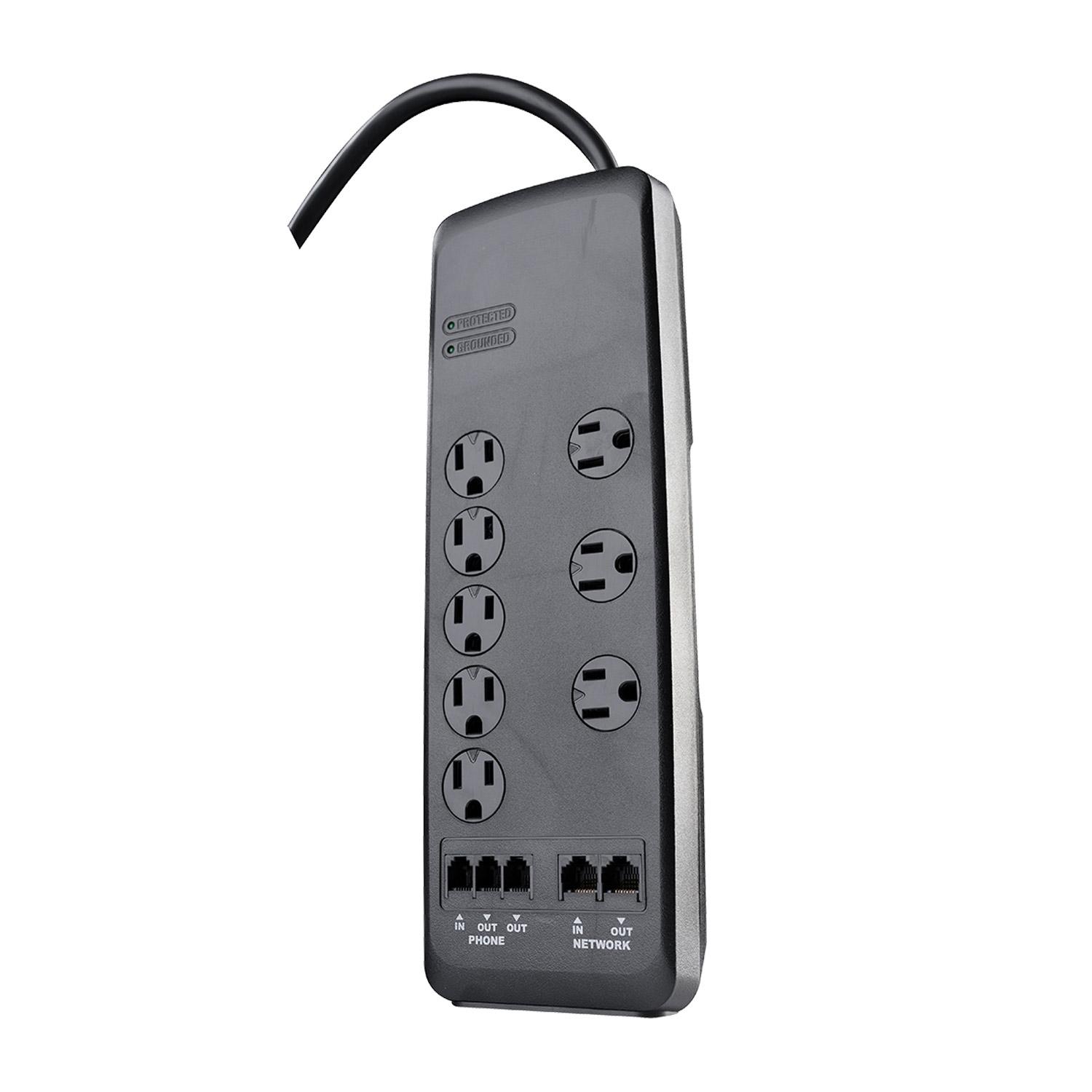 8 Outlet Surge Strip 3540J Media