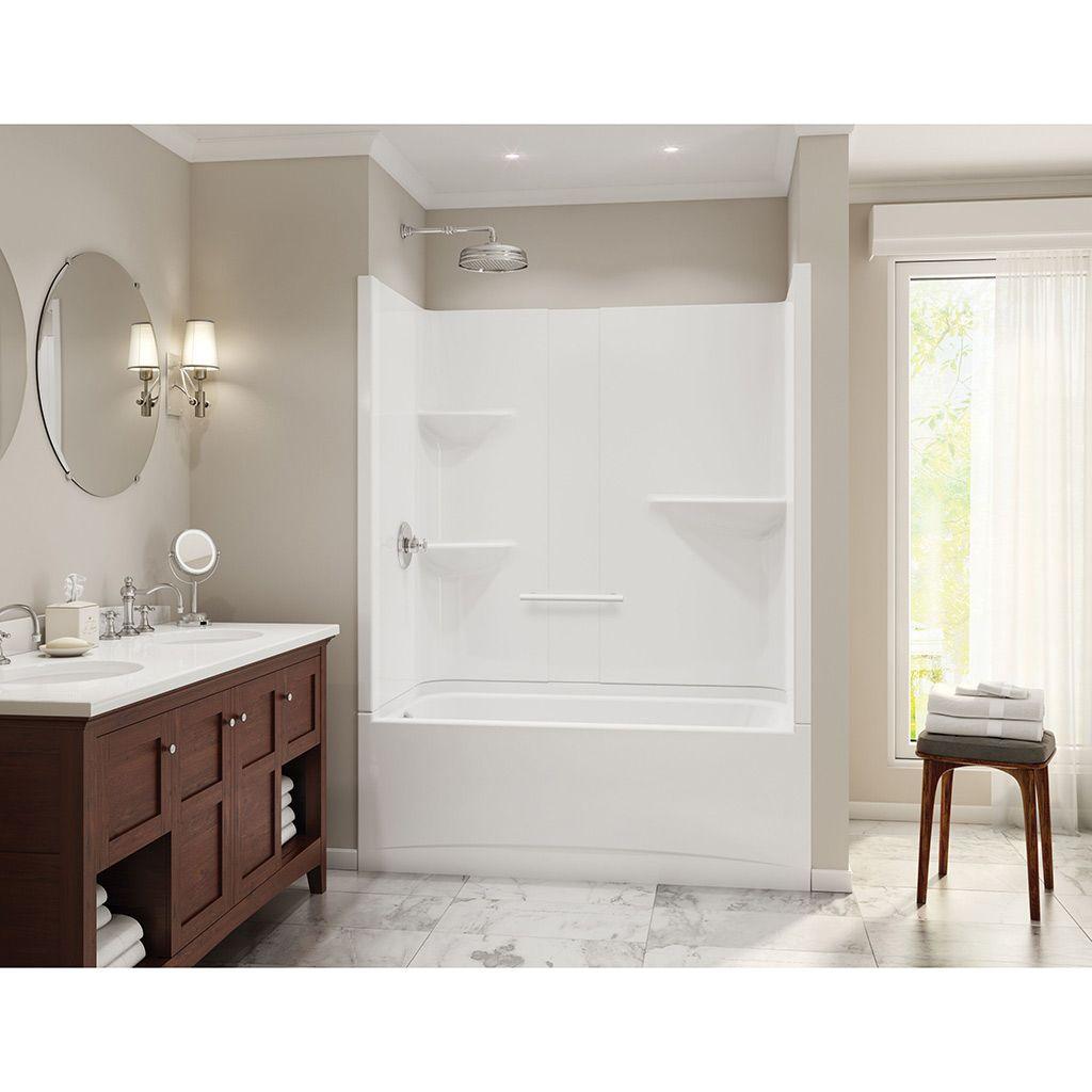 Camelia 60" x 32" x 79" Tub and Shower - 2/Piece