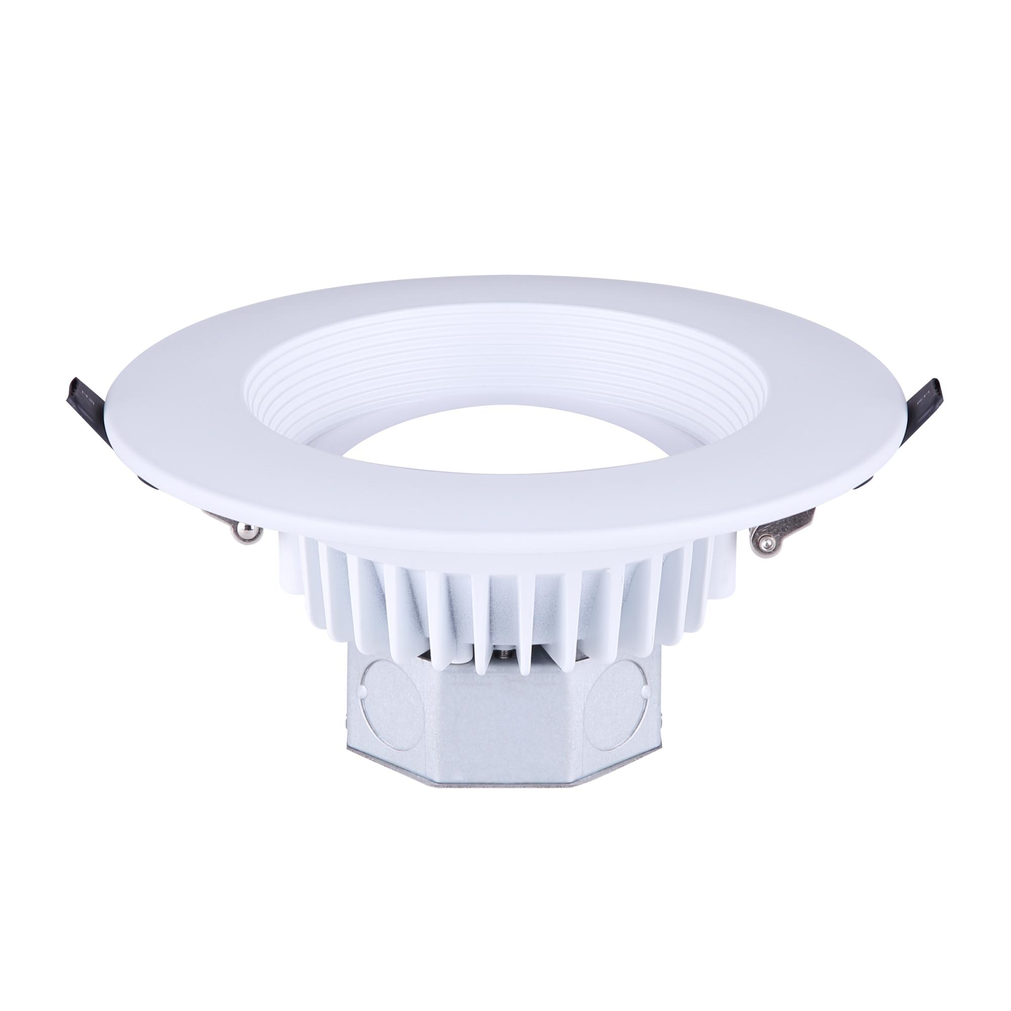Plafonnier intensif encastré 6 po, blanc