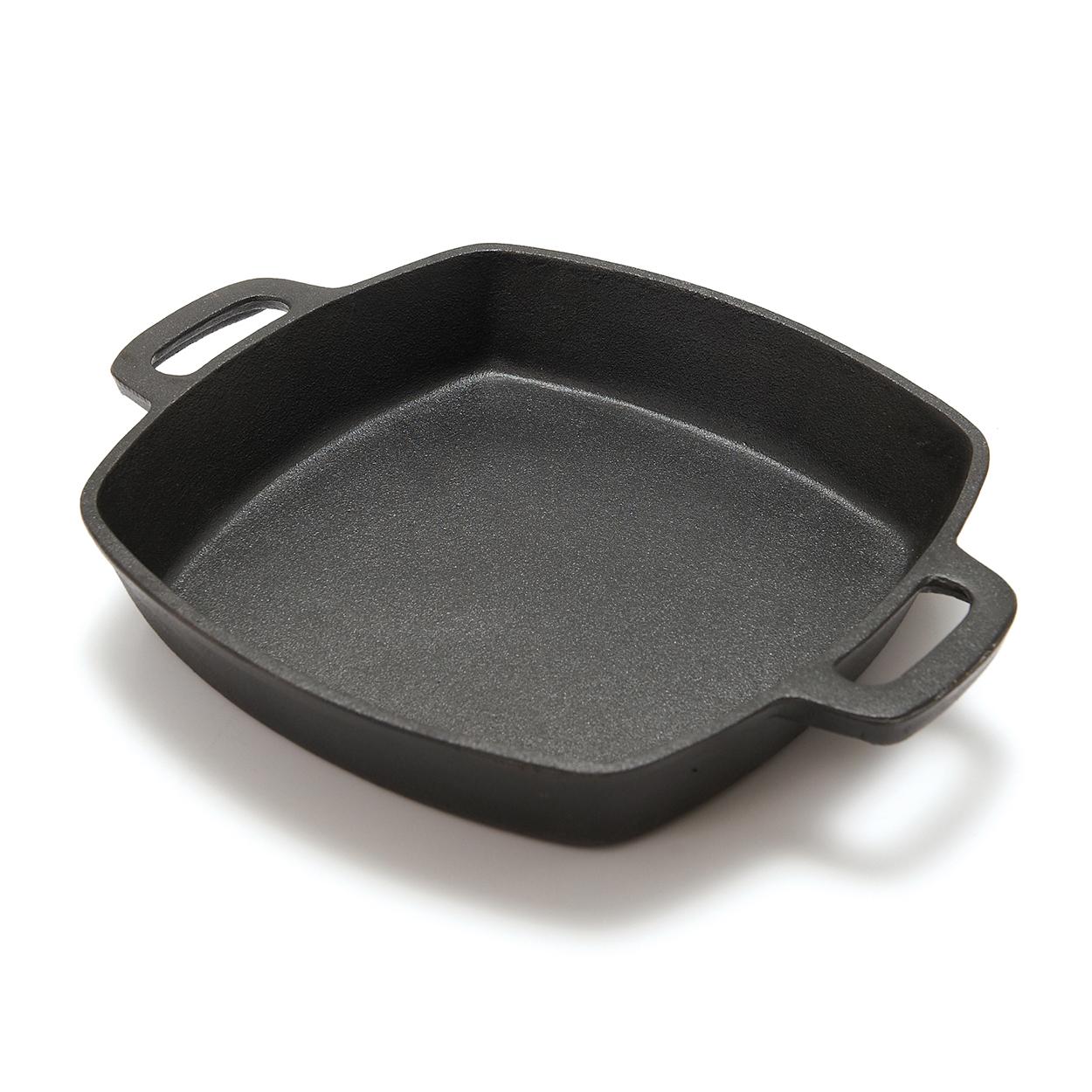 Grill Pro 10" x 10" Cast Iron Skillet