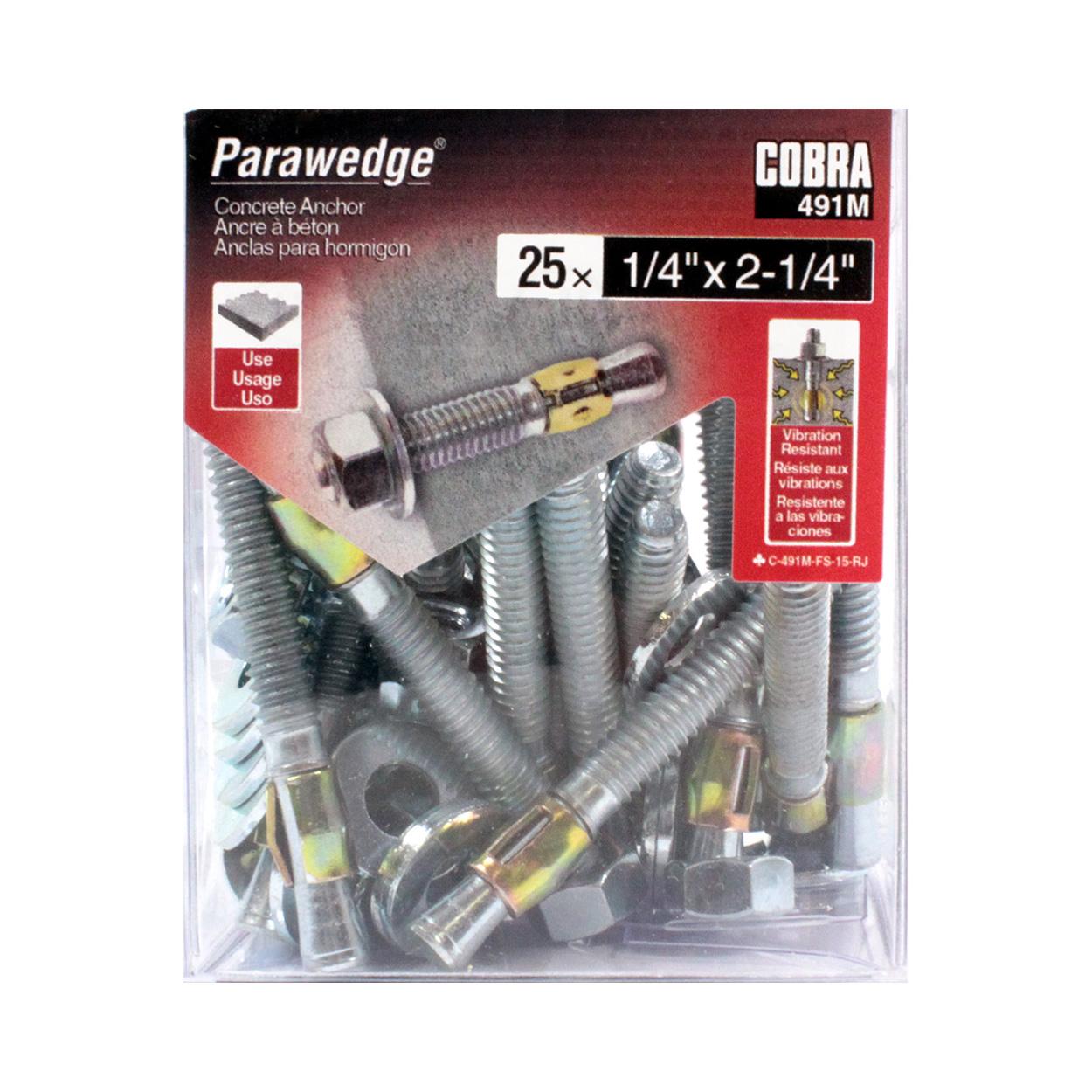 1/4" x 2-1/4"