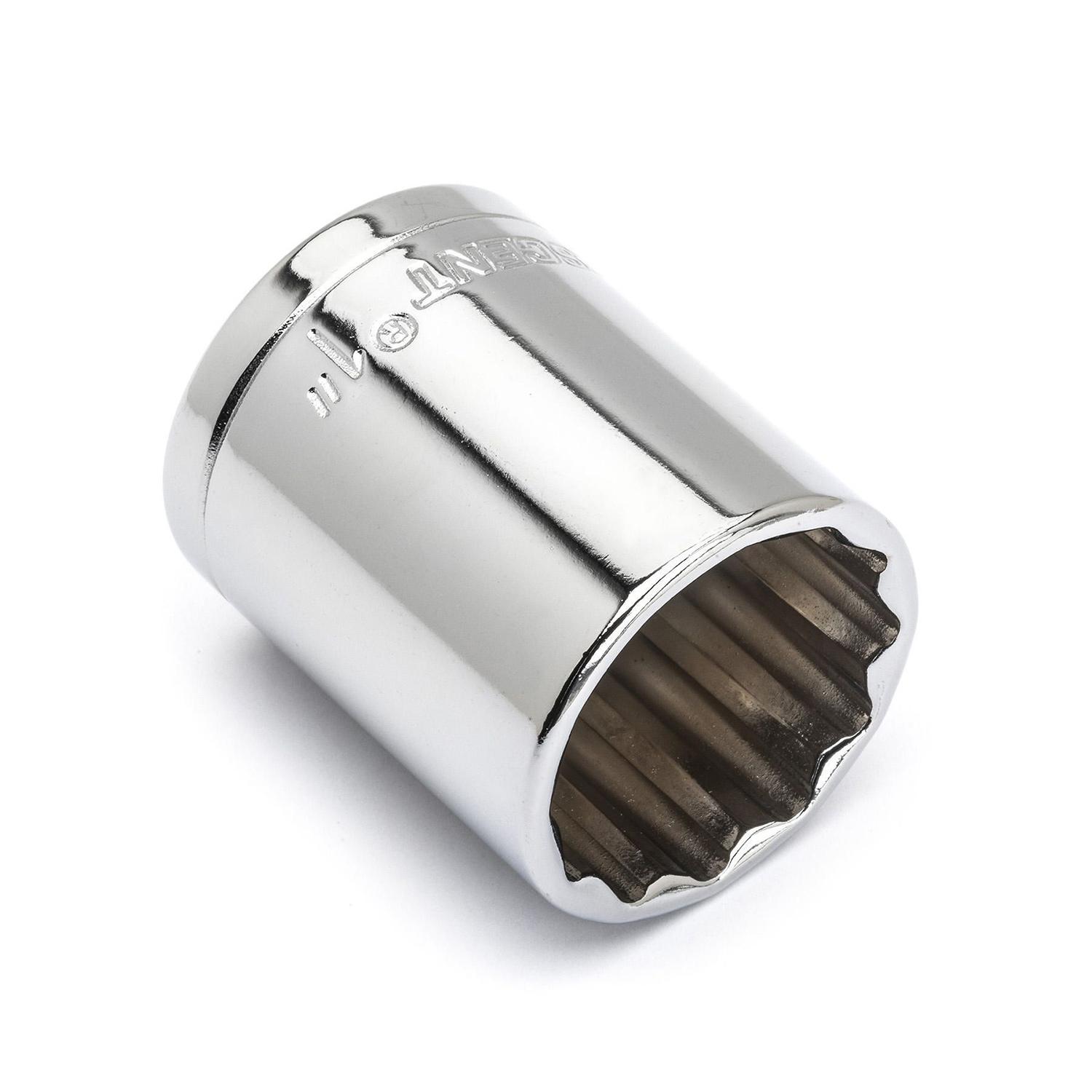 1/2 Inch Drive, 1 Inch Socket-12 Point