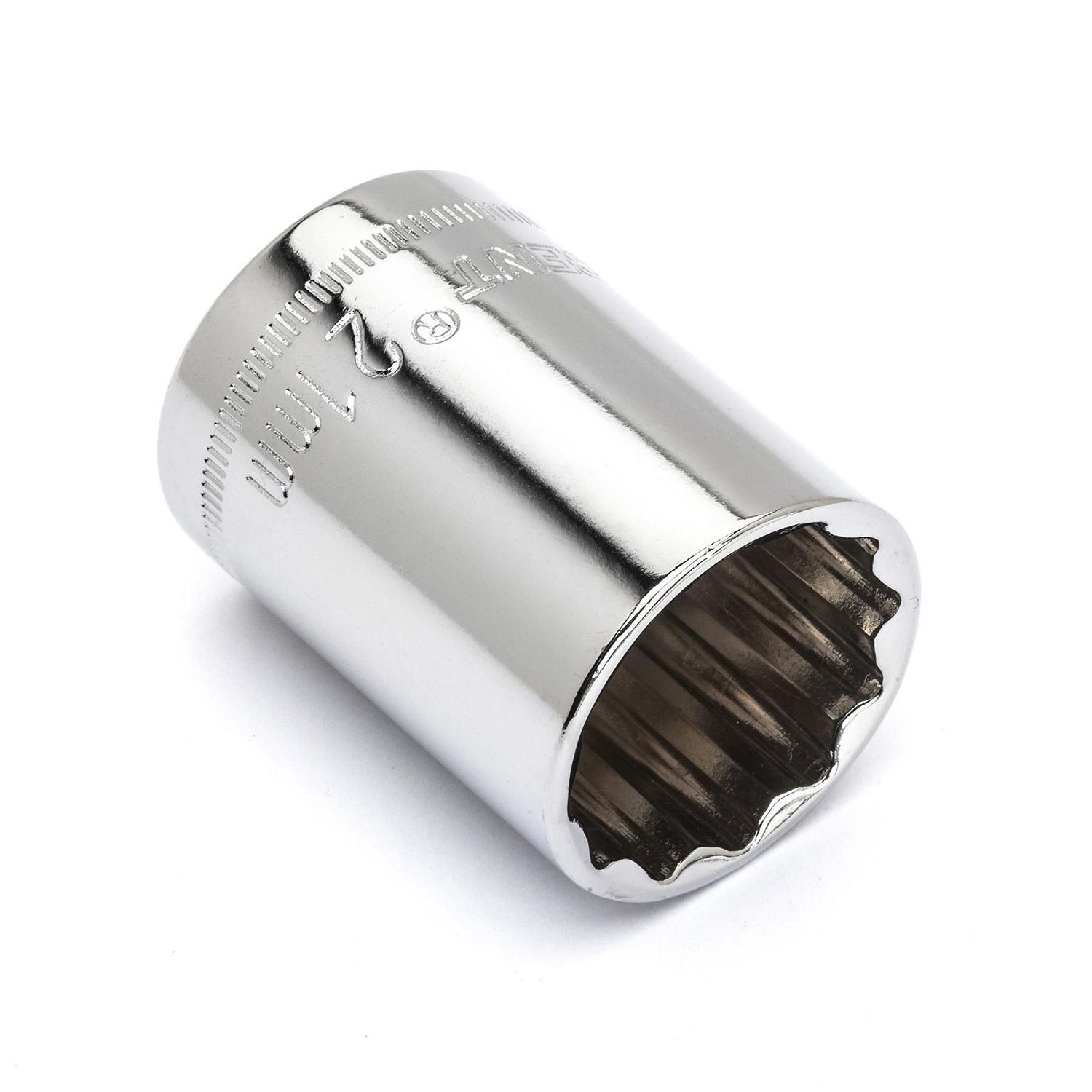 1/2 Inch Drive, 21 Mm Socket-12 Point