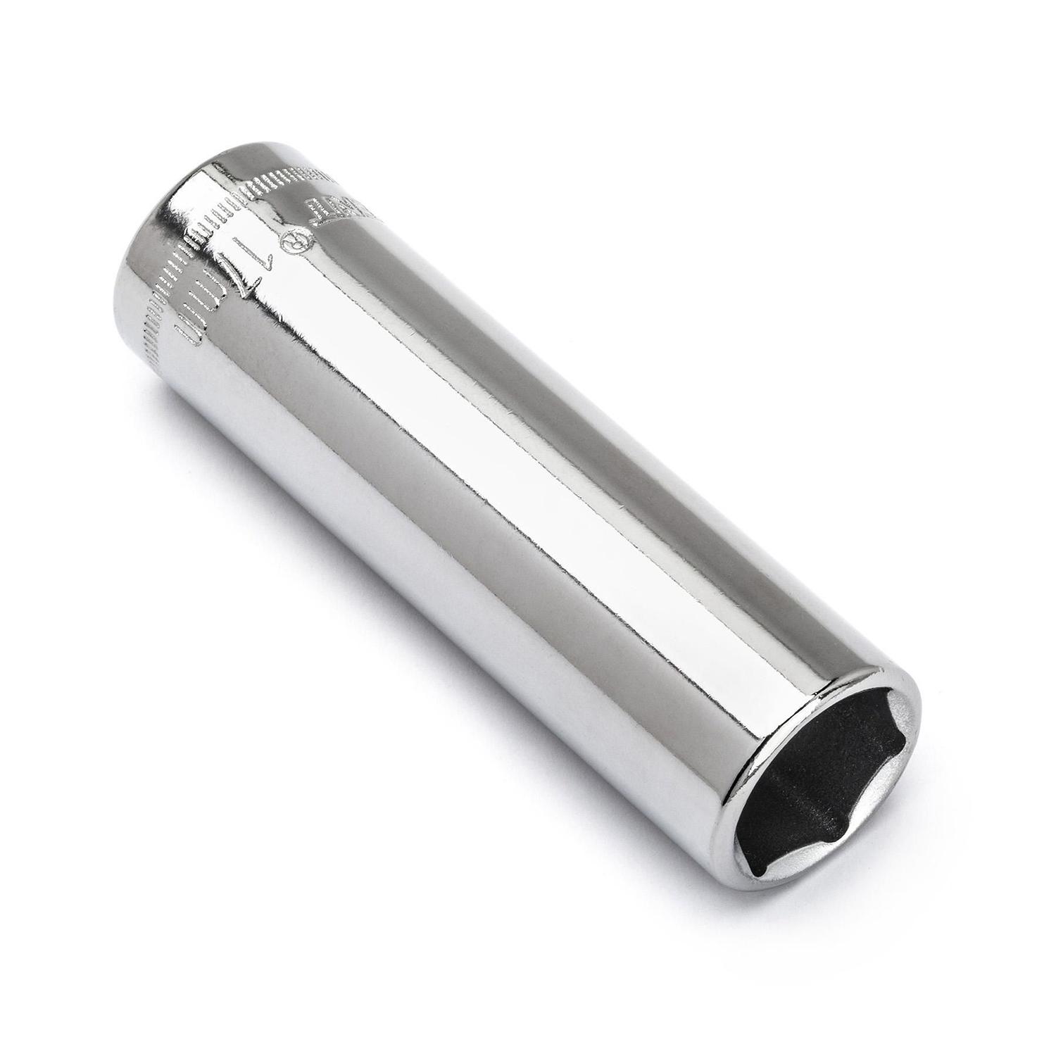 1/2 Inch Drive, 17 Mm Deep Socket-6 Point
