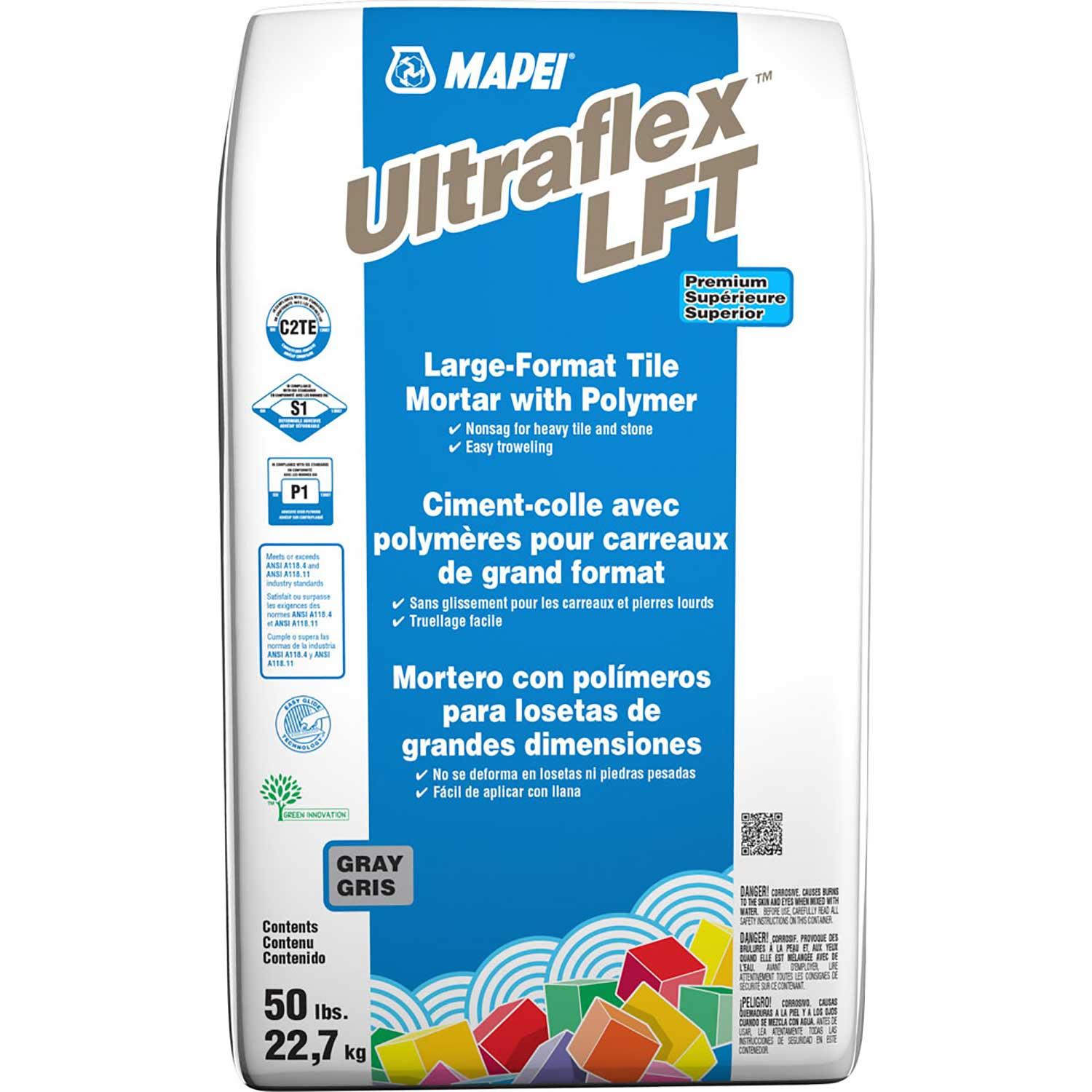 Ultraflex Large Format Tile Mortar Gray-22.7 Kg