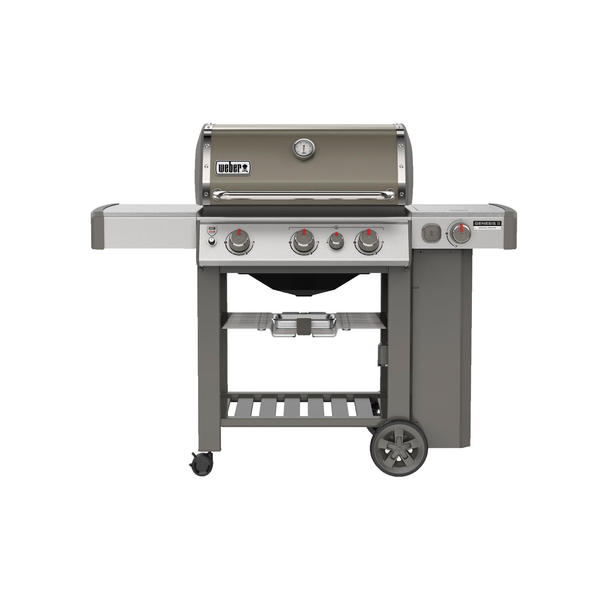 Weber Genesis II CE-330 Gas Grill Smoke