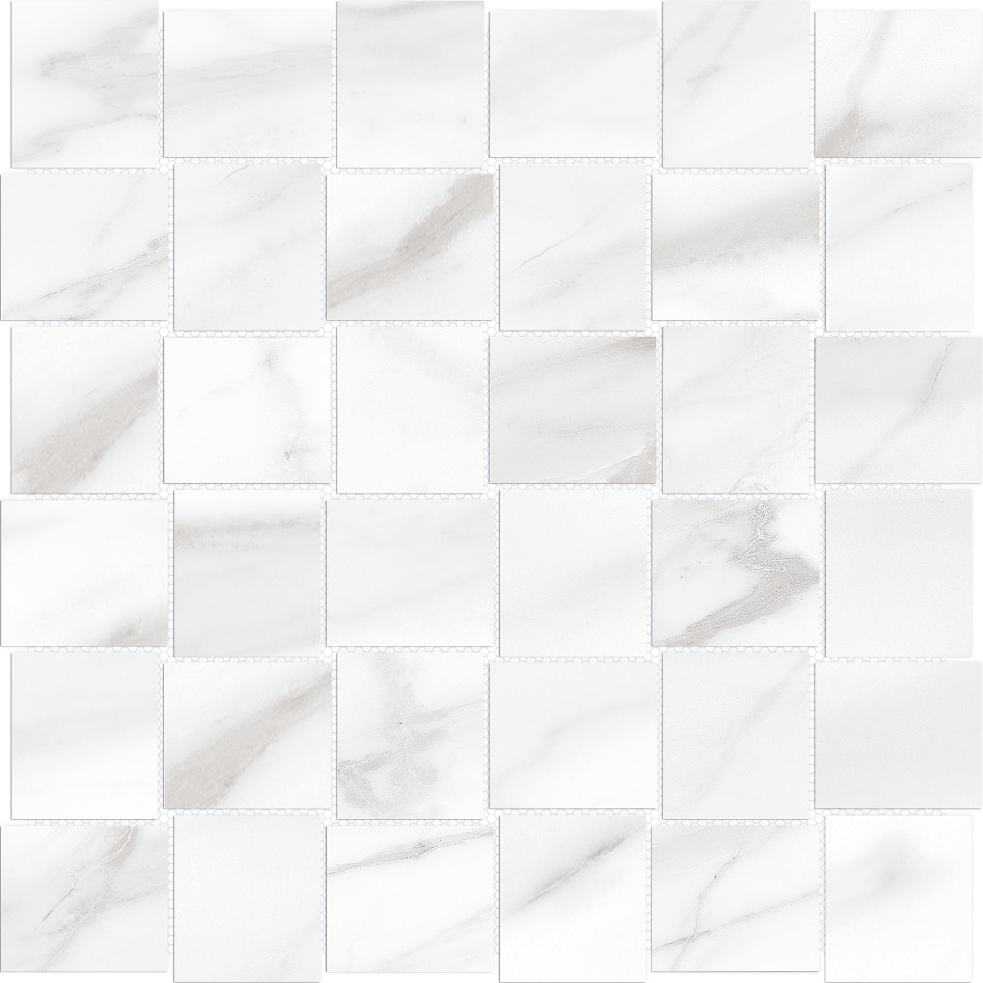 2"x2" VolakasGrigio Basketweave MayfairMosaic 10PC/10SqFt/Bx