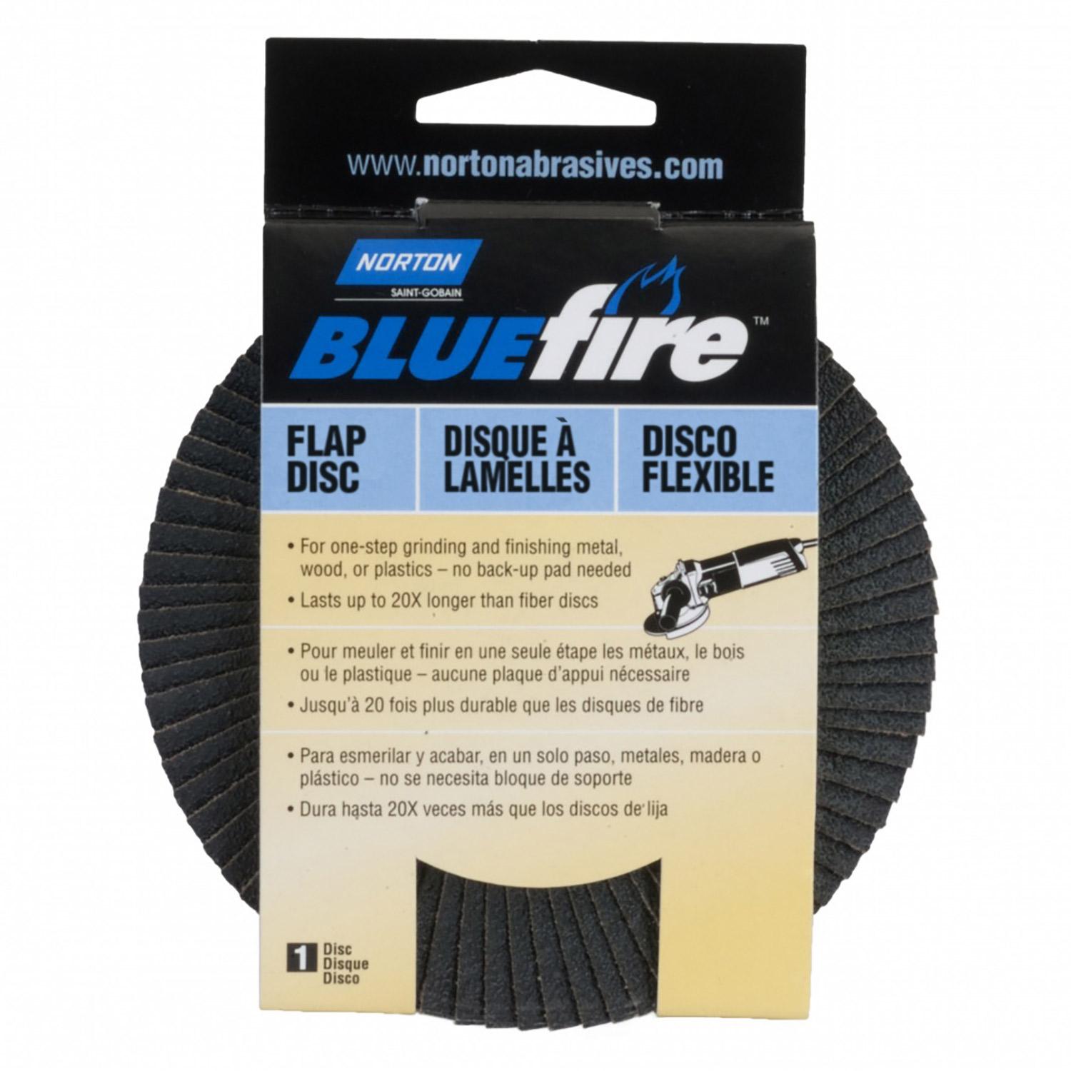 BlueFire Flap Discs 4-1/2" 80 Grit