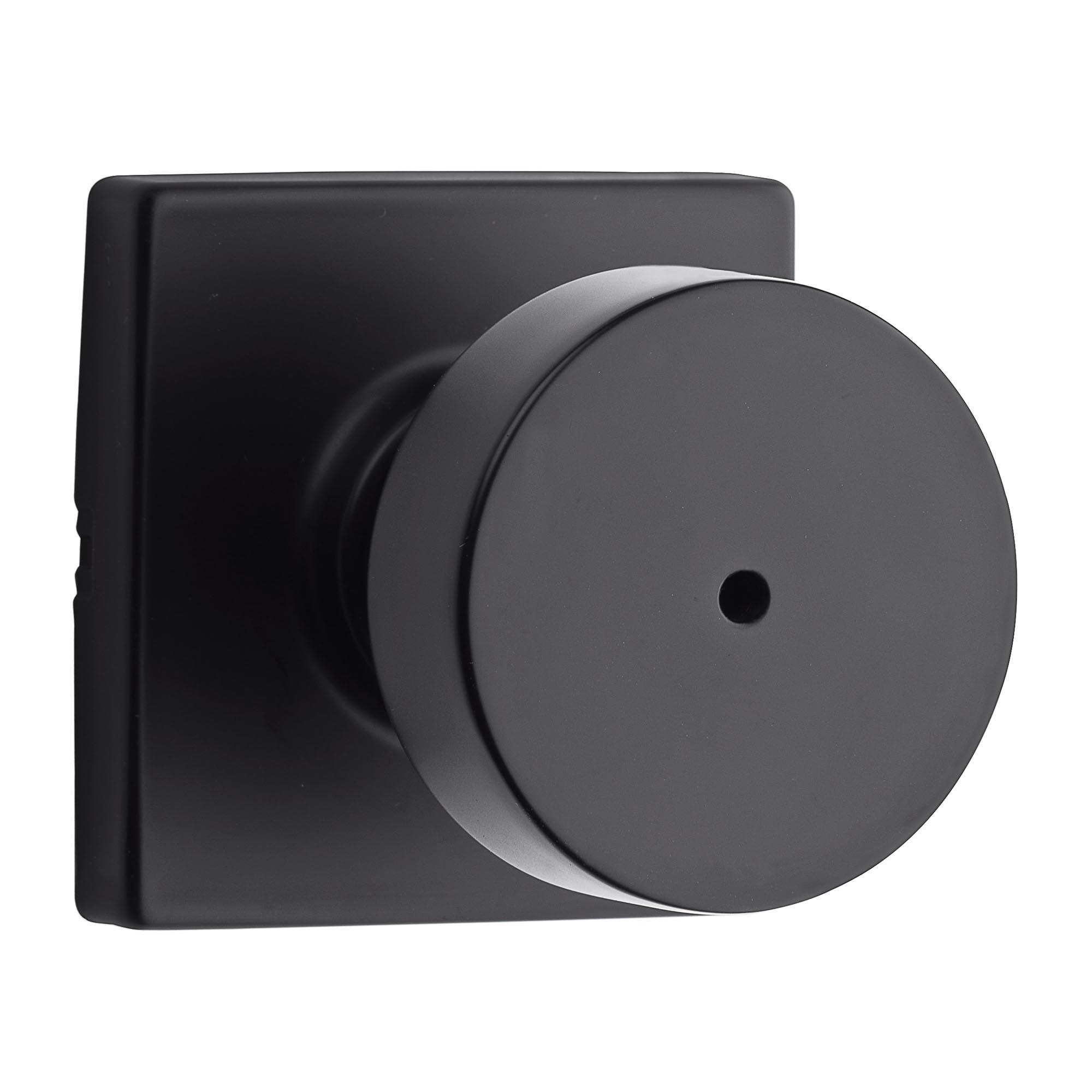 Cambie Privacy Knob Iron Black