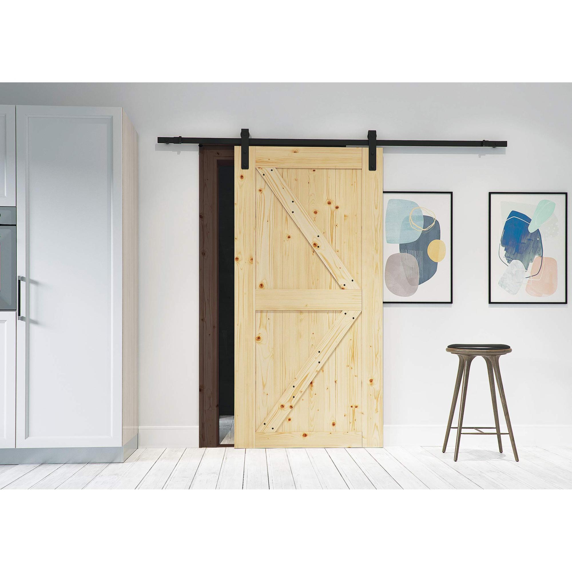 33" x 1" x 84" Artisan Sliding Door and Hardware Kit