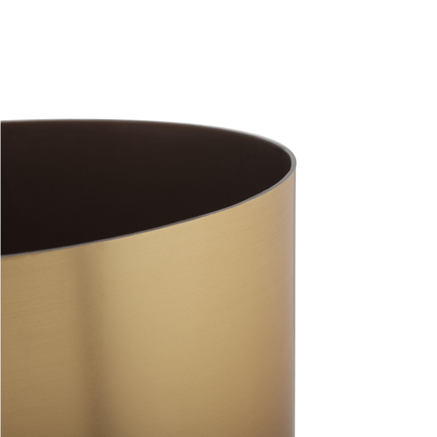 Metalla Trash Can