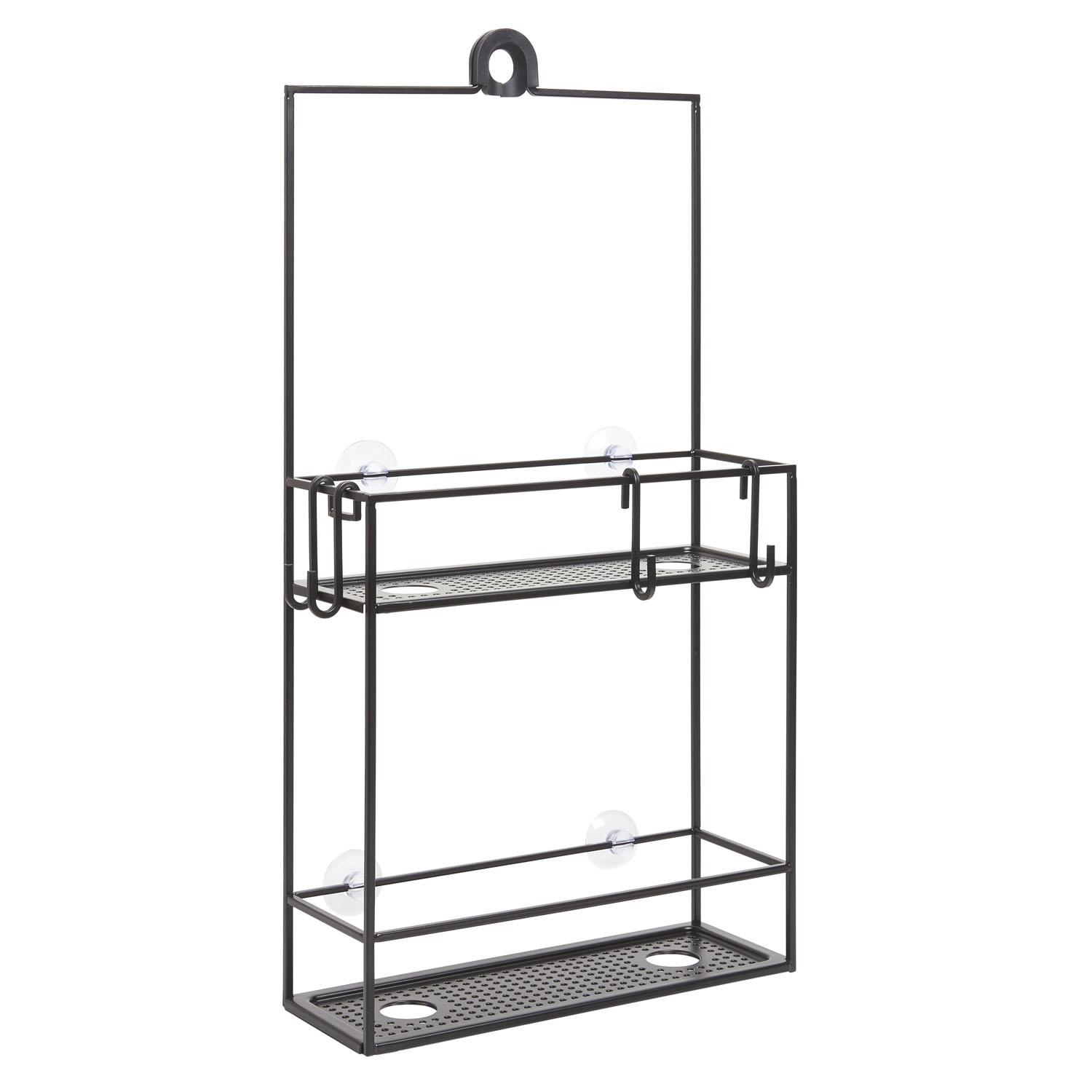 Cubiko Black Shower Caddy