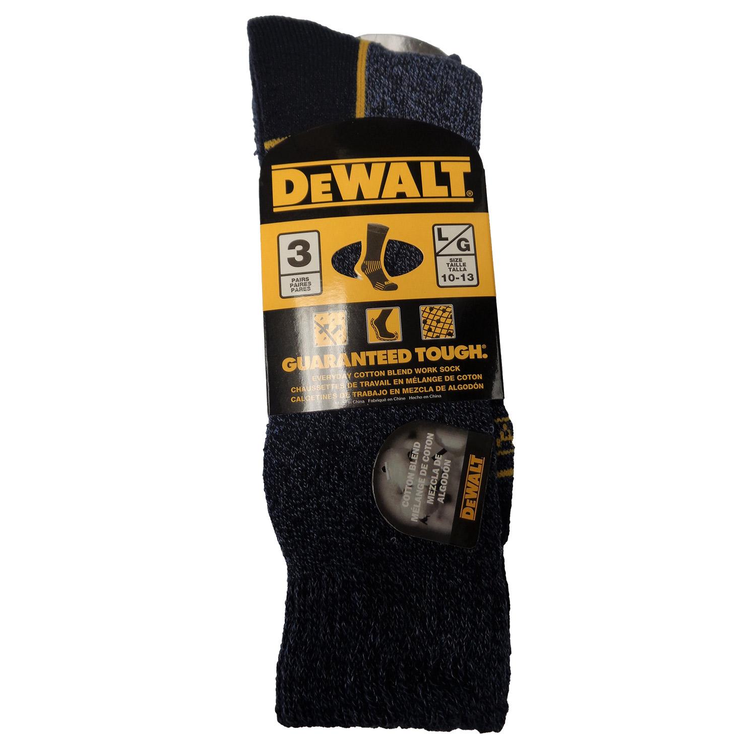 Chaussette de travail mélange coton, Everyday homme, 3/pqt