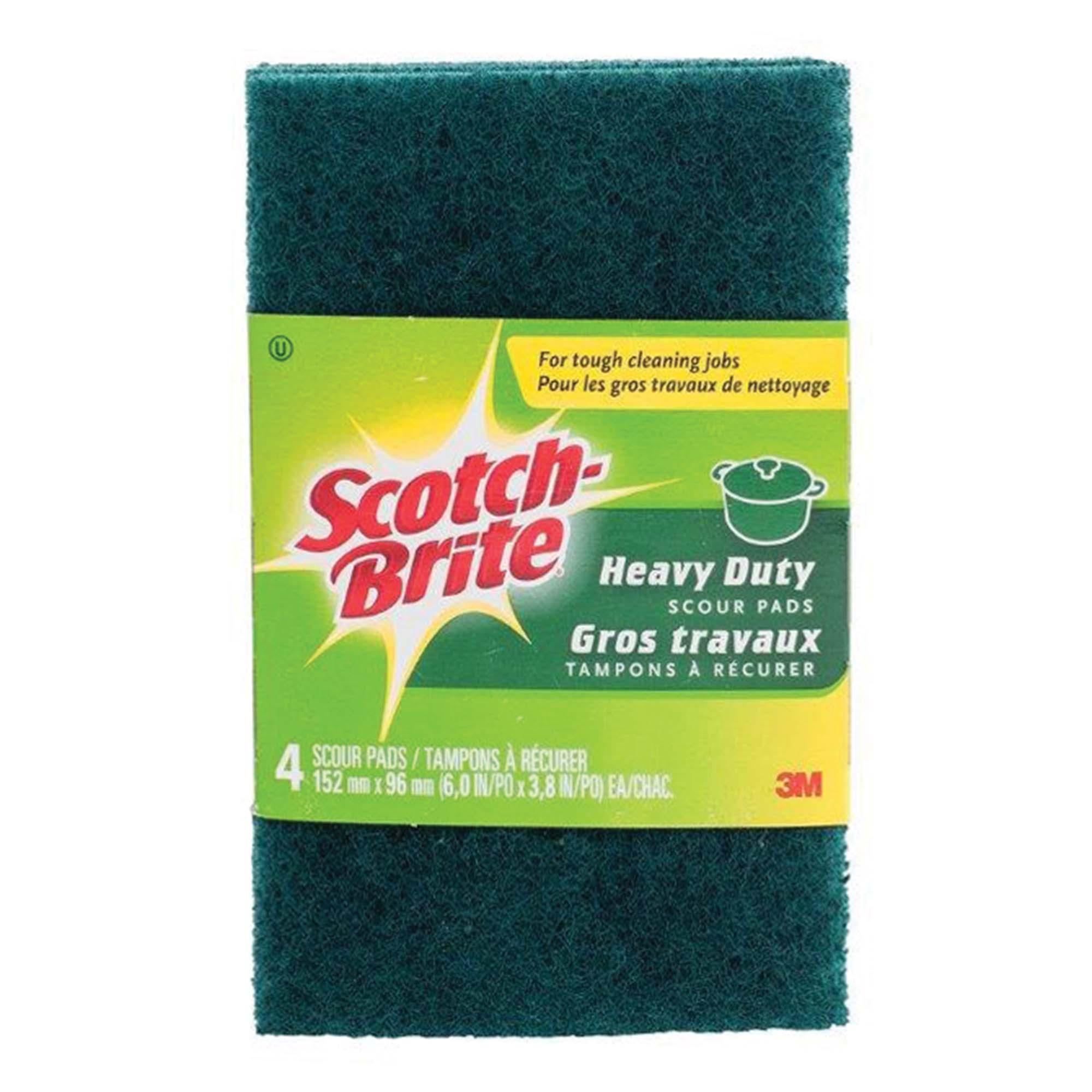 4-Pack Heavy Duty Scour Pad