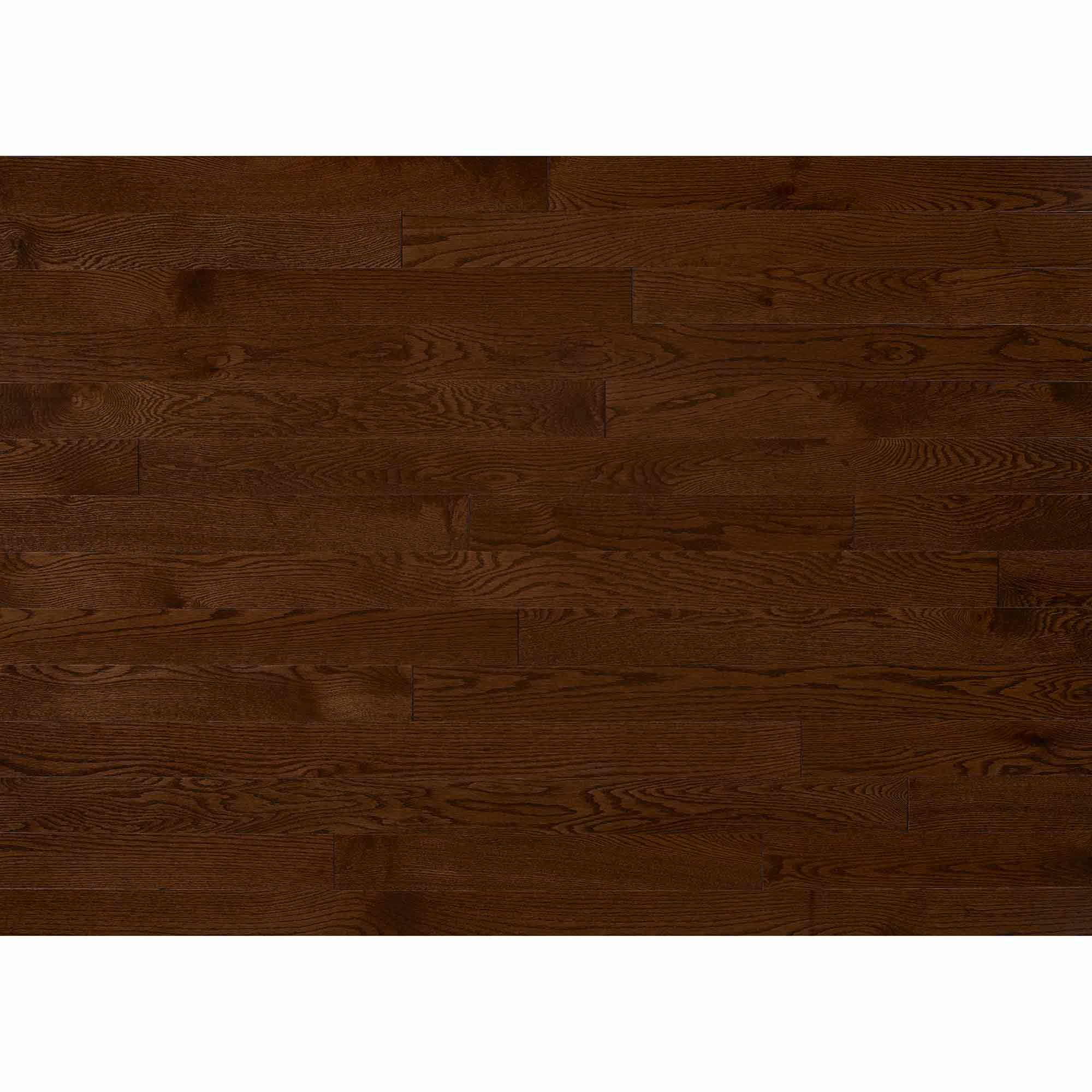 Solid Red Oak 3.25'' Natural Grade, Magog Stain