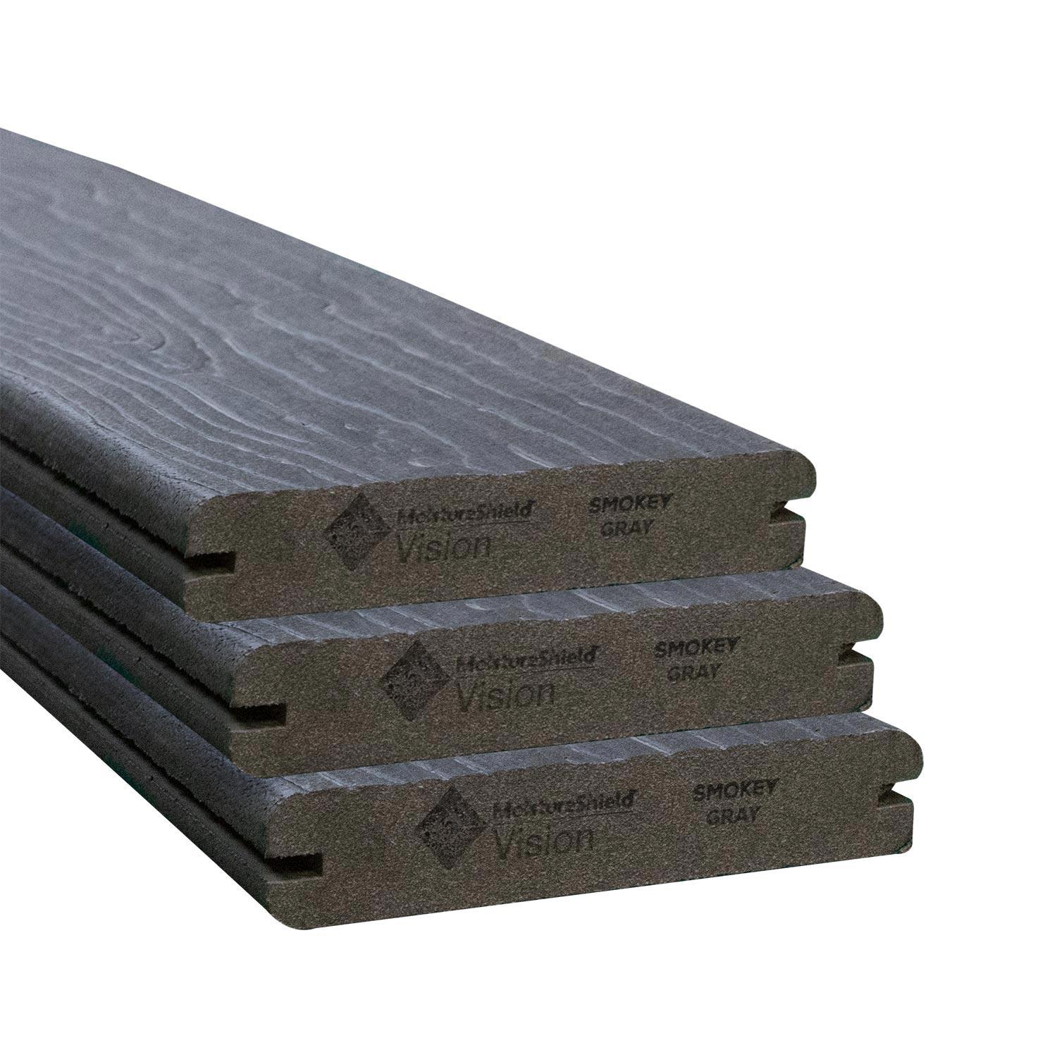1 x 6 x 12' MoistureShield Vision Grooved