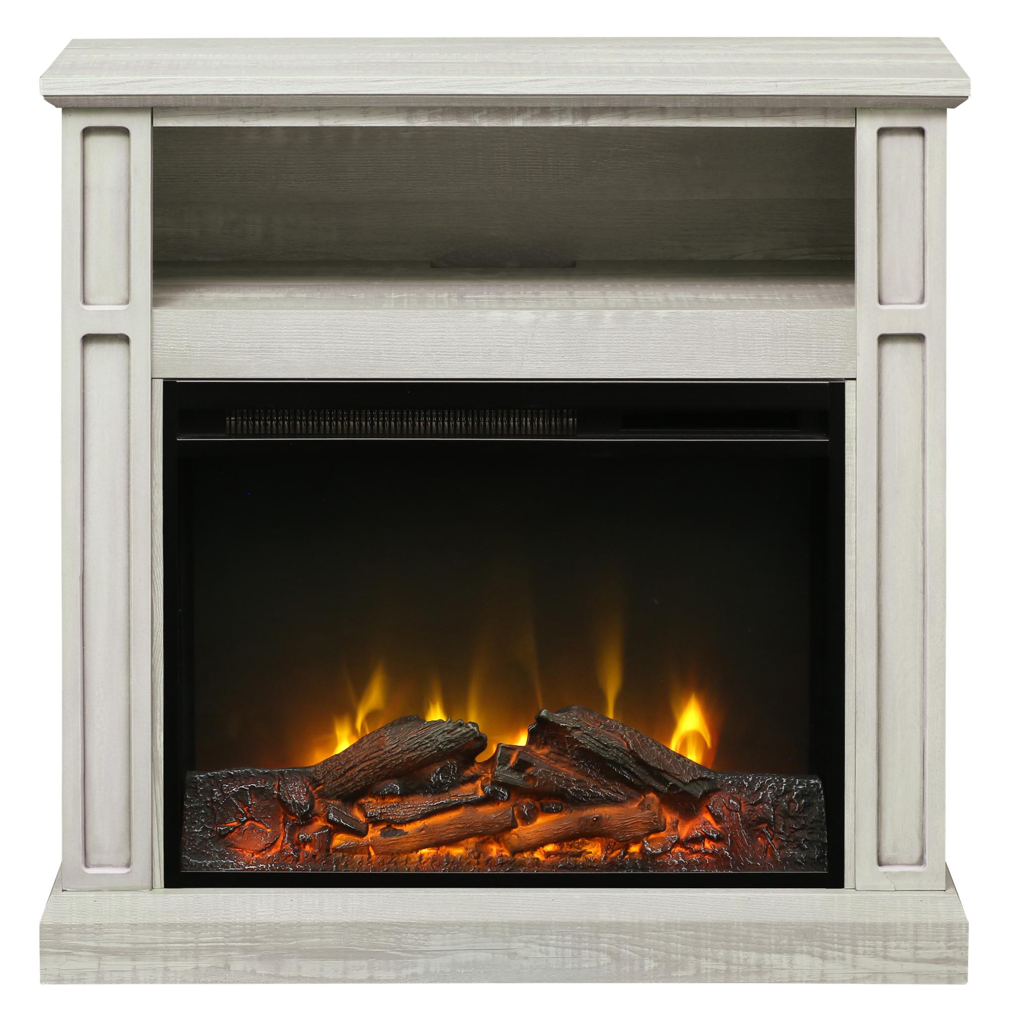 Amelia Media Mantel Electric Fireplace