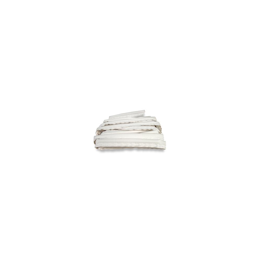 16.4' White Flexible Gasket Weatherstrip