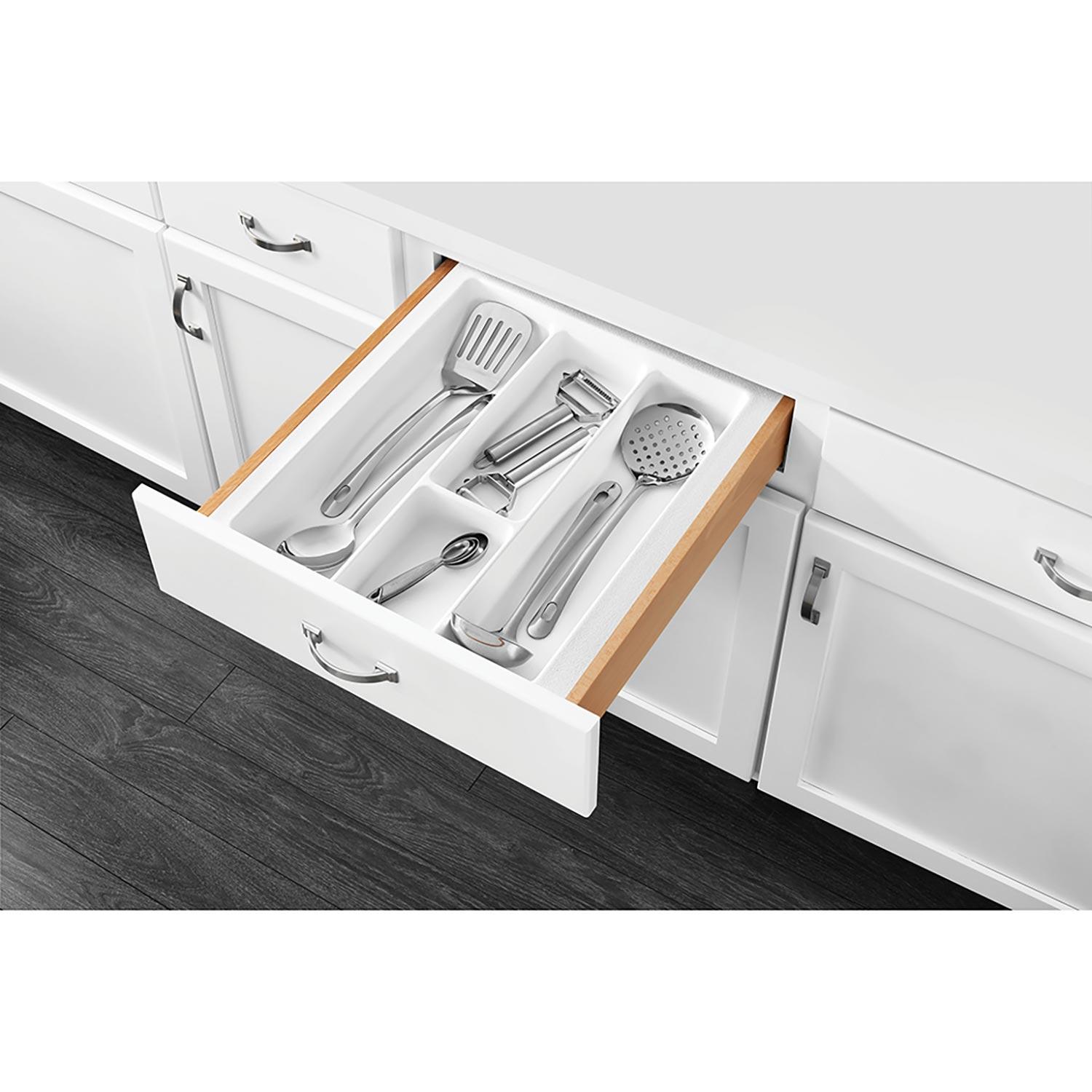 Polymer Trim to Fit Drawer Insert Utility Organizer