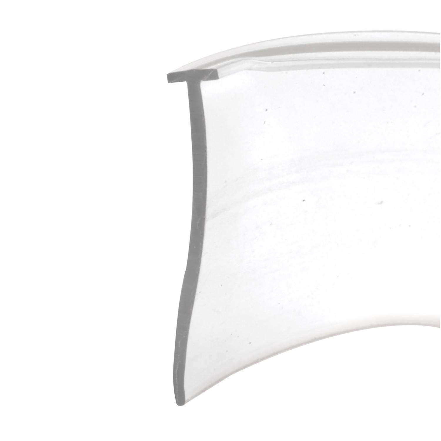 36" Shower Door Bottom Seal "T" - Clear