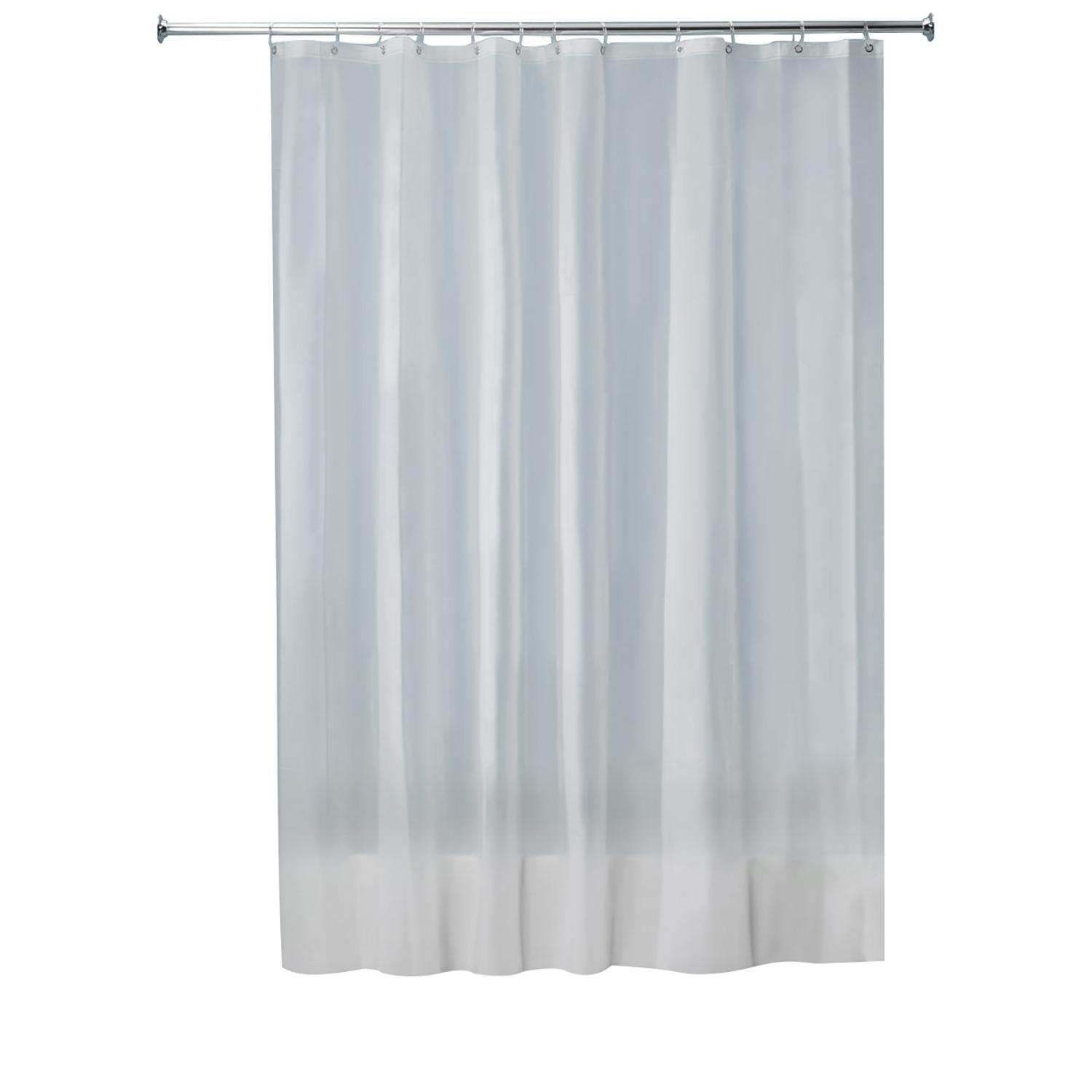 72" x 84" Frost EVA 5.5 Gauge Shower Curtin Liner
