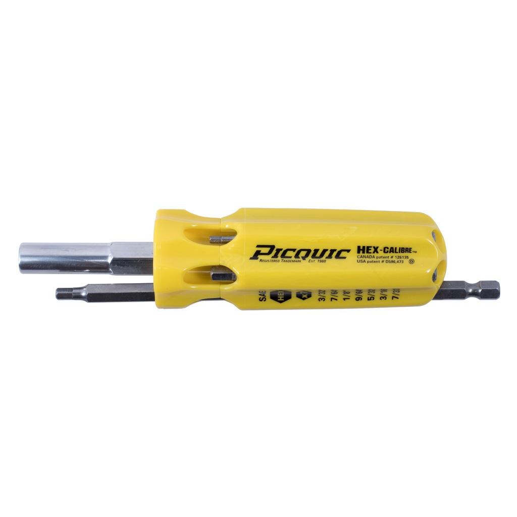 Picquic Hex-Calibre Multi-Driver With 7 SAE Bits