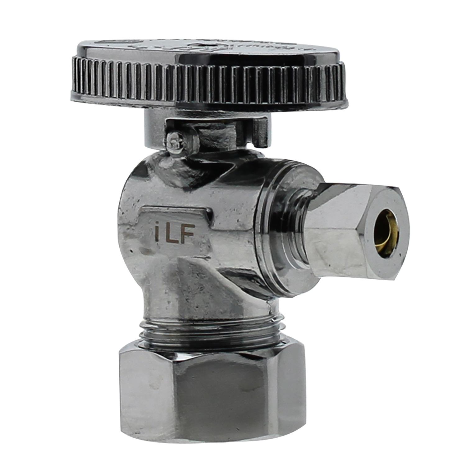 5/8" C x 1/4" C Angel Supply Valve