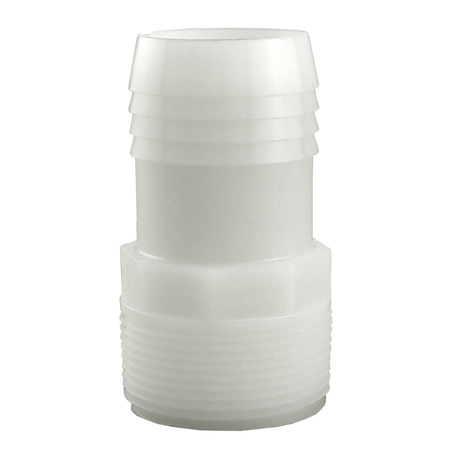 Adaptateur d'insertion mâle 1 1/2 po nylon