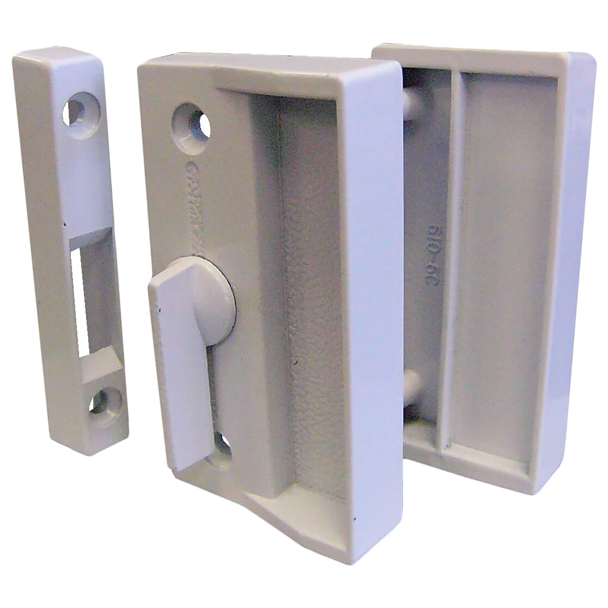 Screen Door Latch Set White
