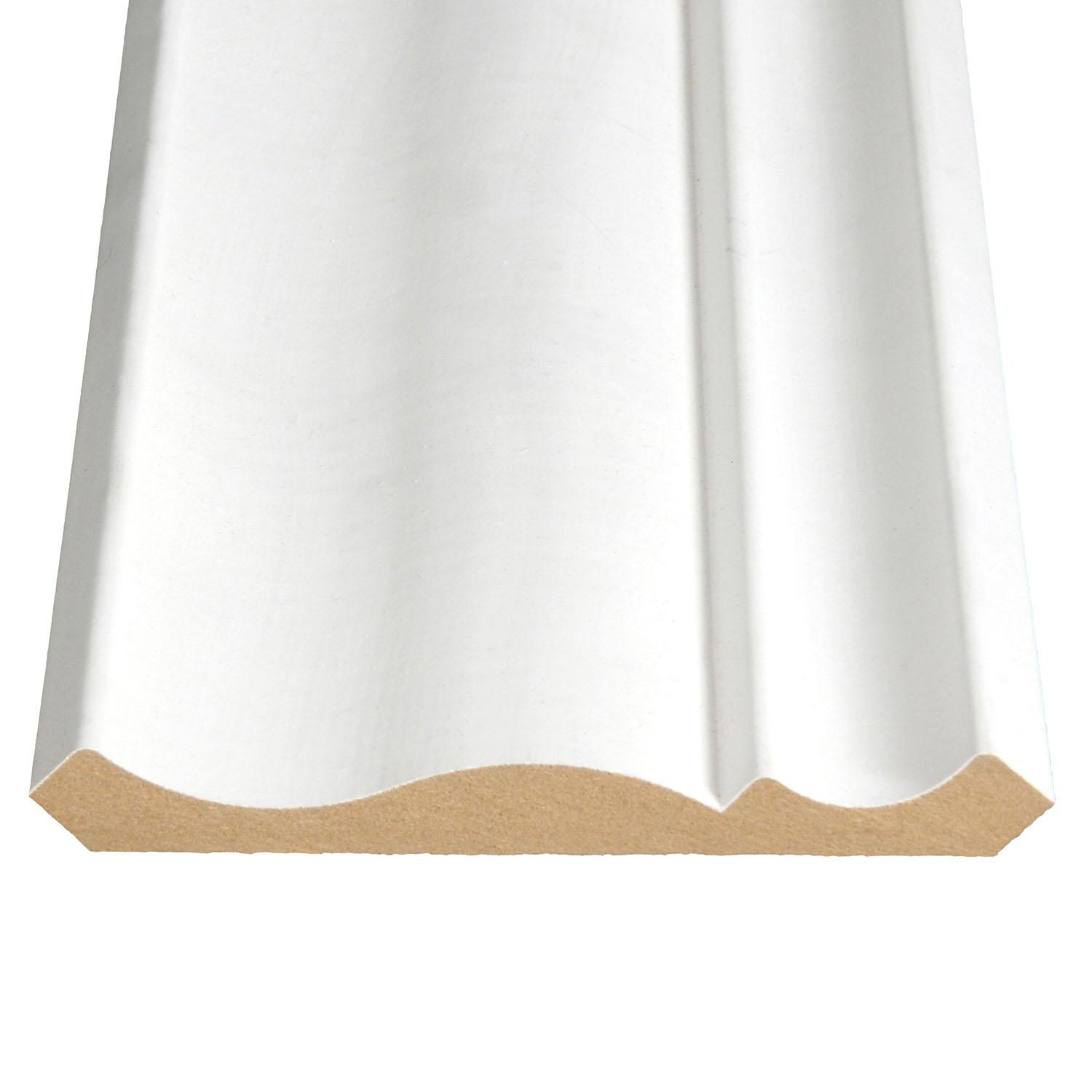 5/8" x 5.1/4" x 8' Primed MDF Crown Moulding