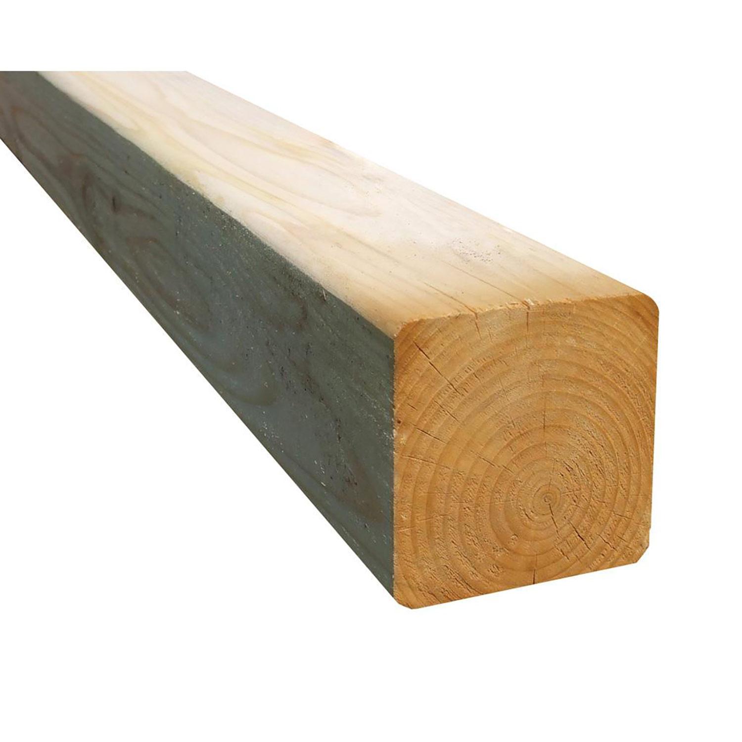 6 x 6 x 14' Untreated Surfaced Green Lumber