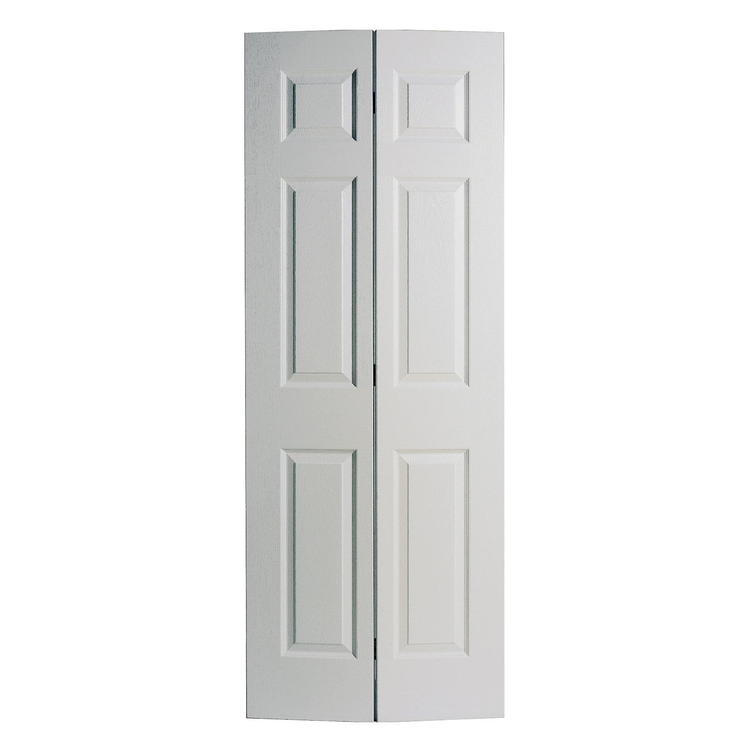 30" x 78" 6-Panel Bifold Door